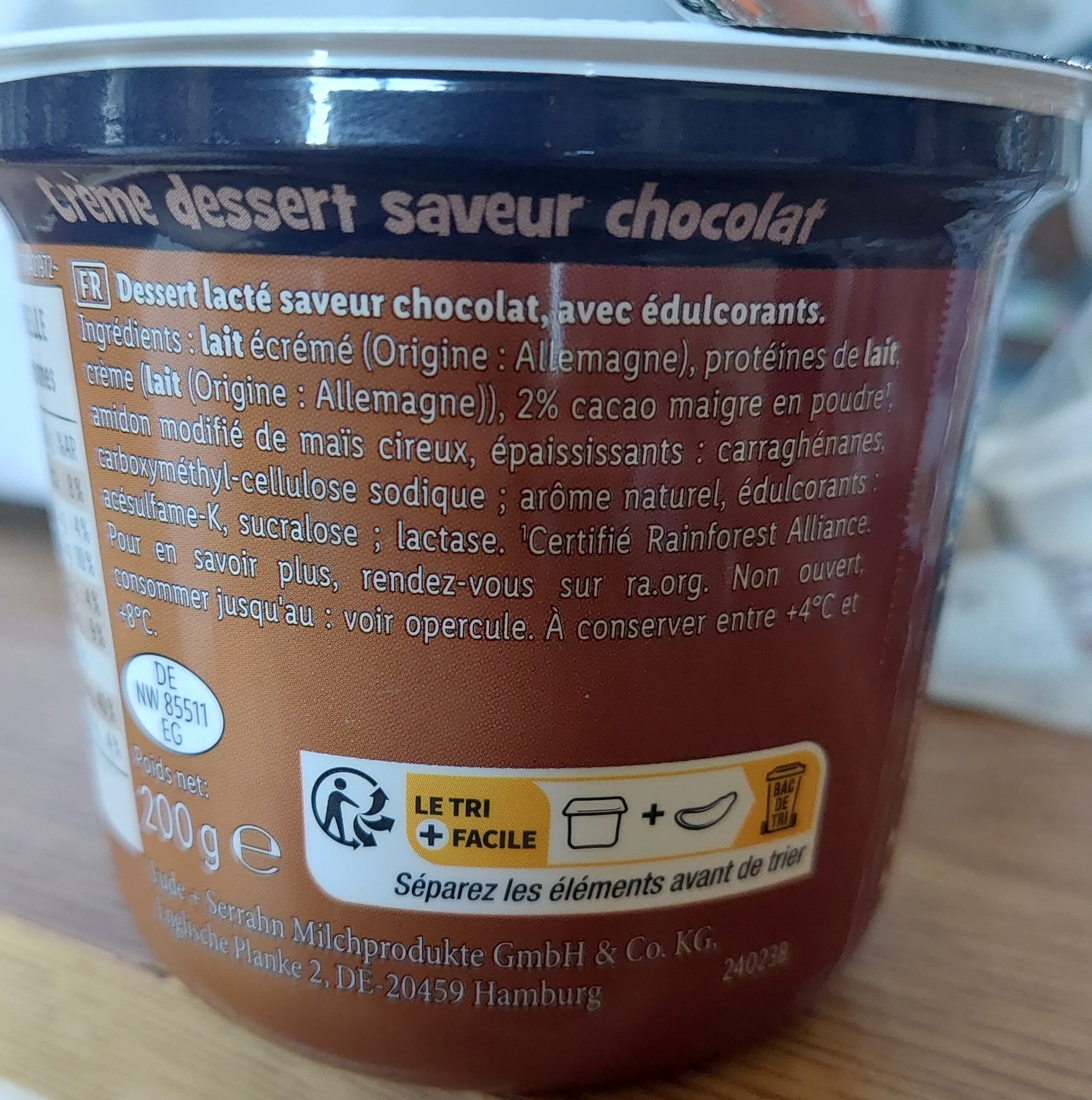 Milbona High Protein Chocolate Flavour Pudding packshot