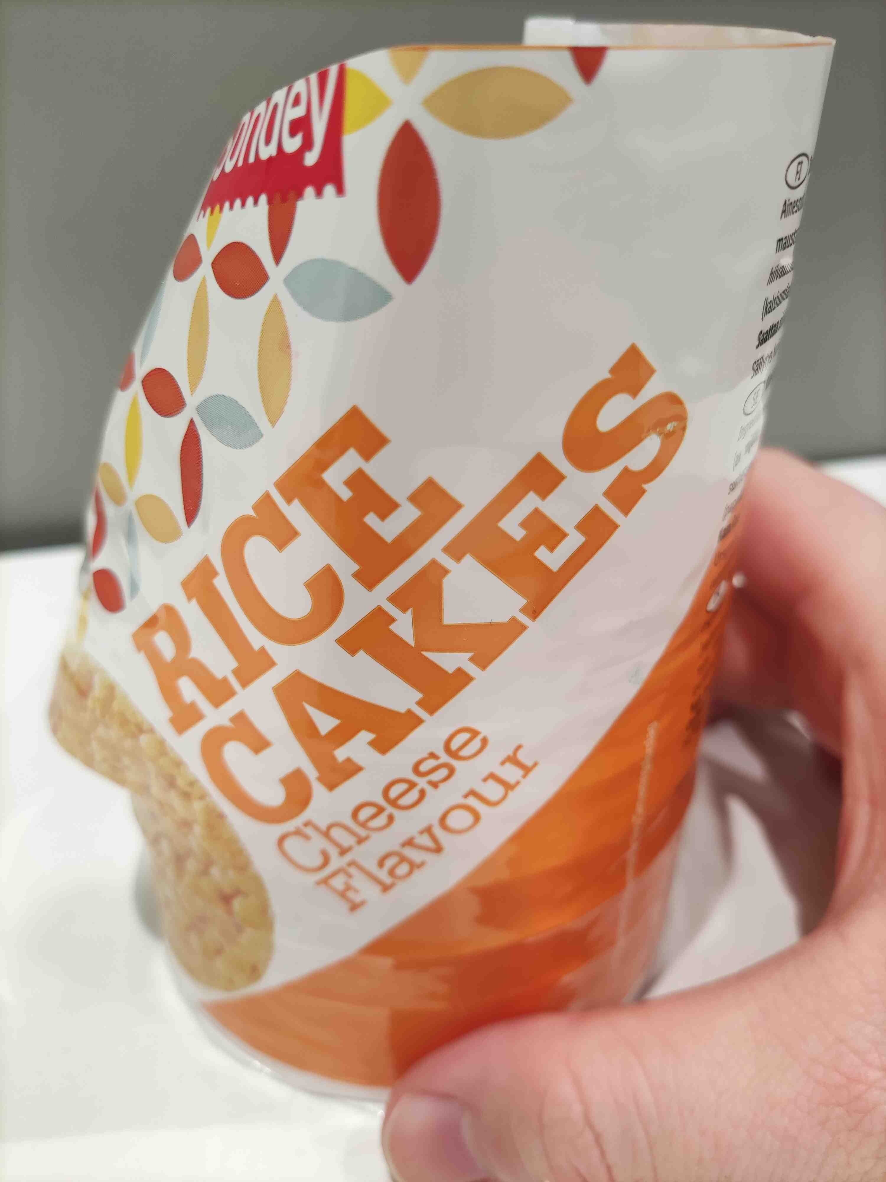 Sondey Rice cake cheese flavour packshot