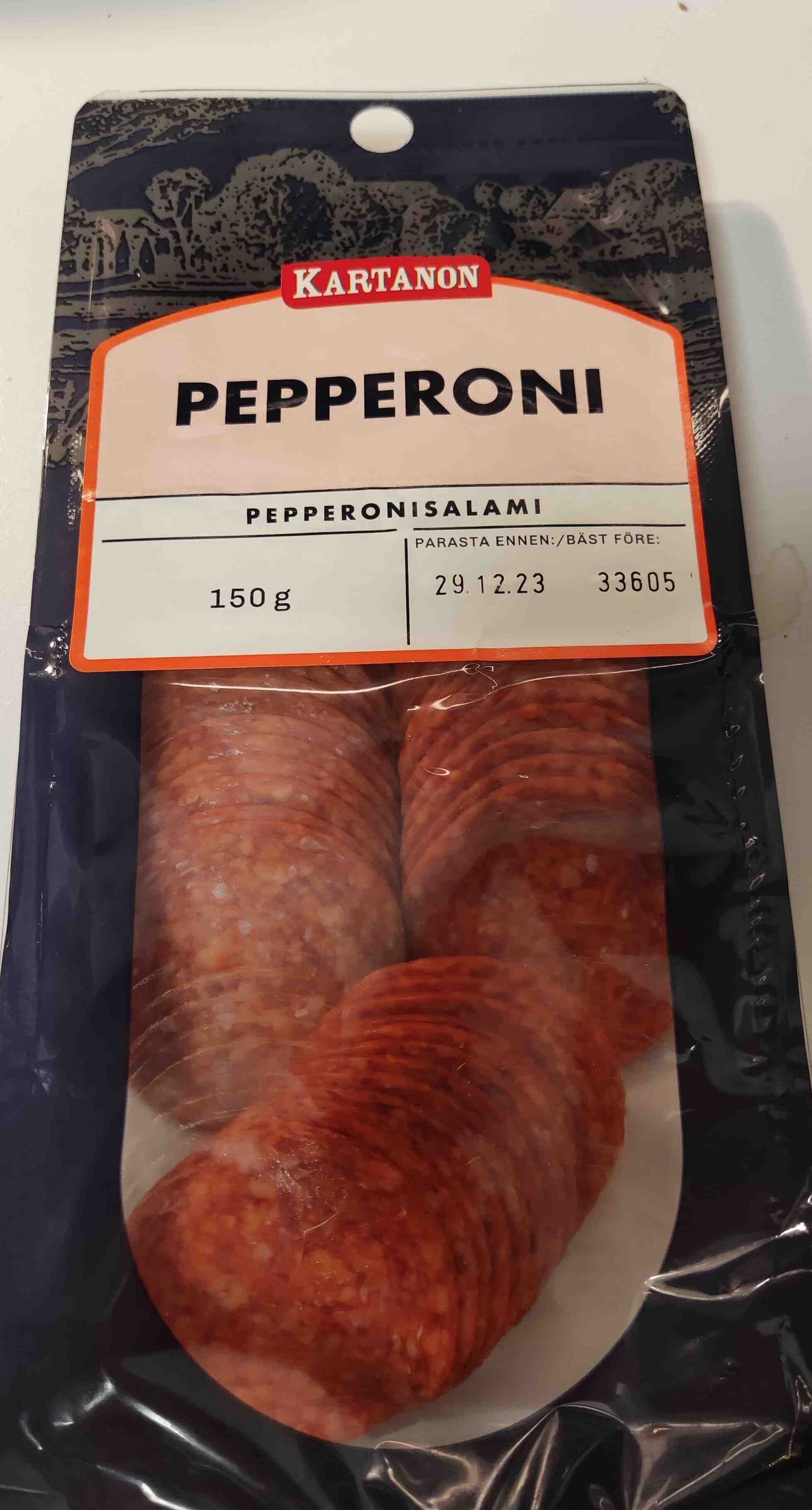 Kartanon Pepperoni packshot