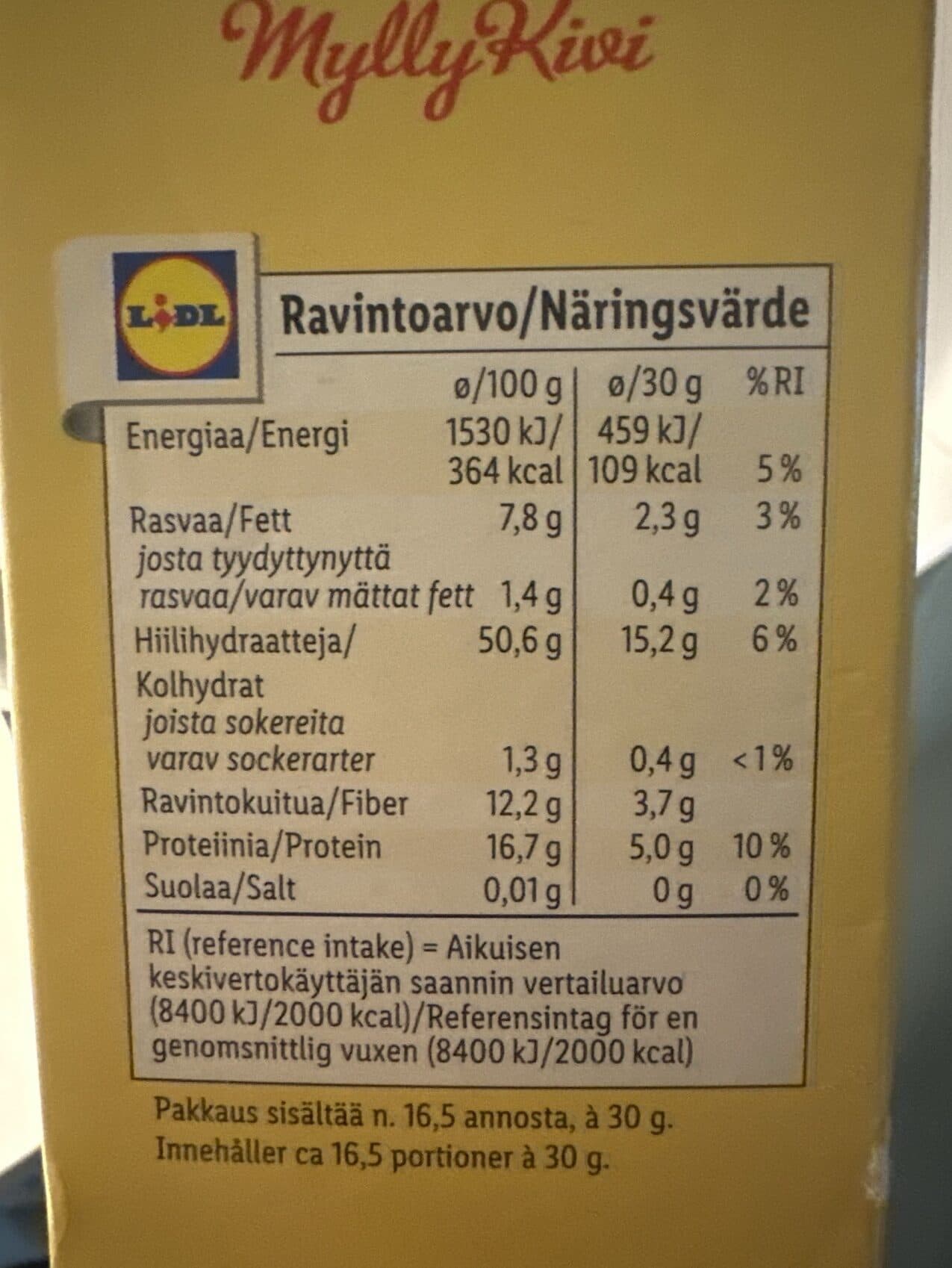 Myllykivi Kauralese packshot