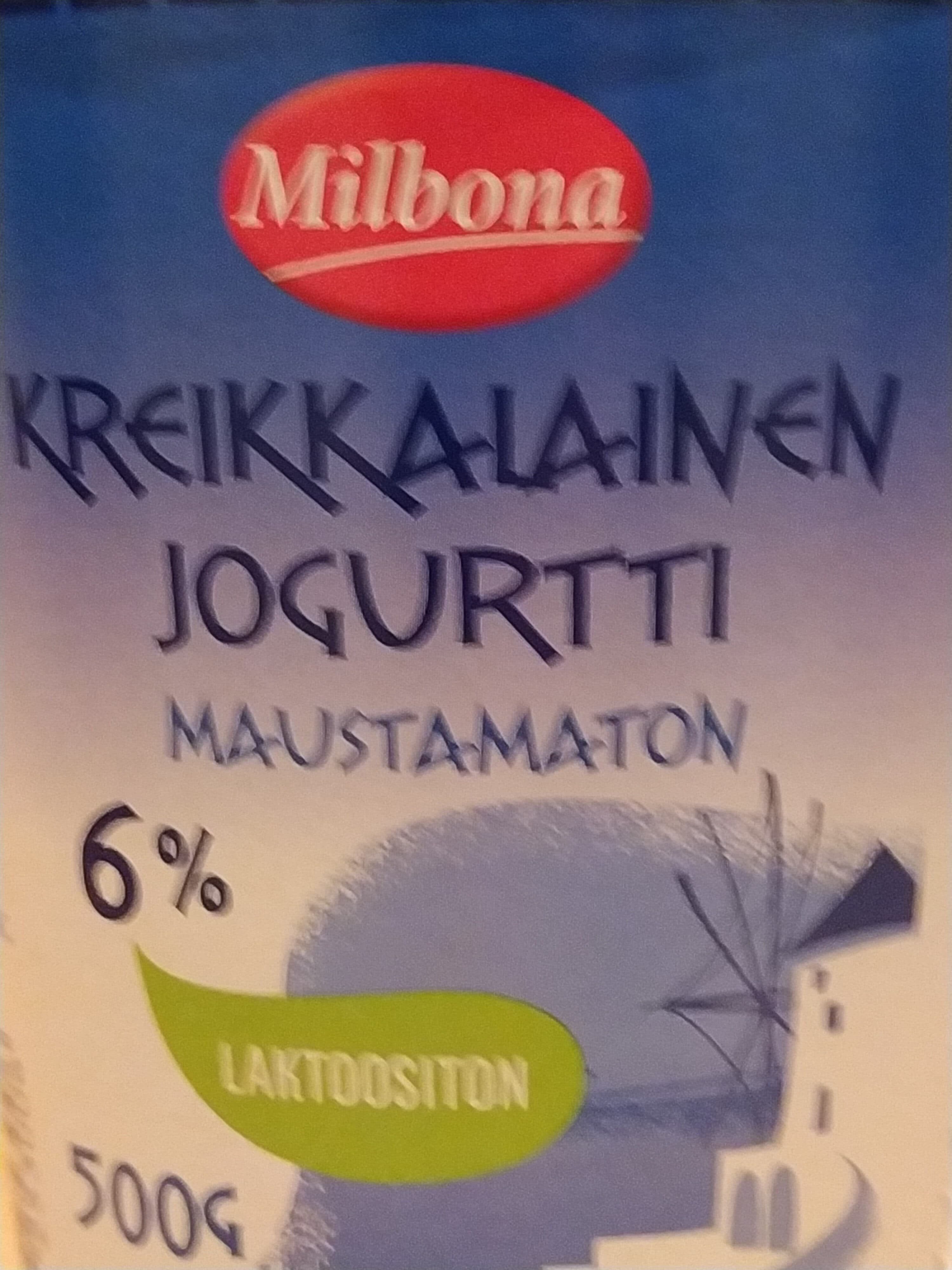 Milbona Kreikkalainen jogurtti, maustamaton 6% packshot