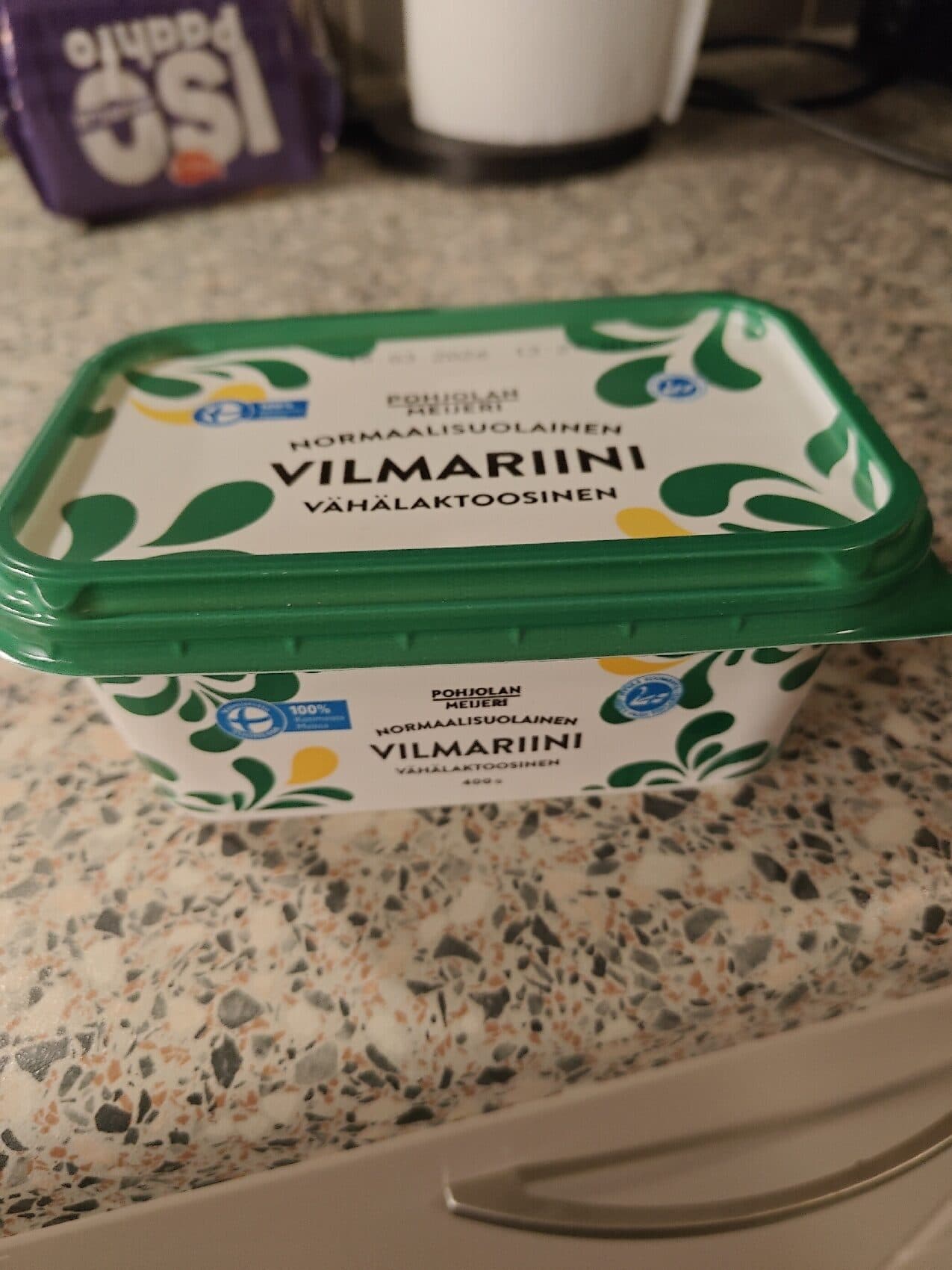 Pohjolan Meijeri Butter packshot