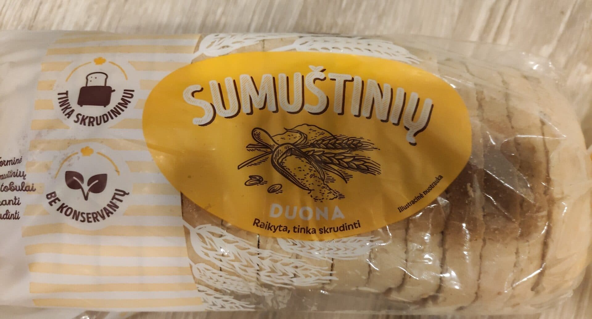 Mano Duona sumuštinių duona packshot