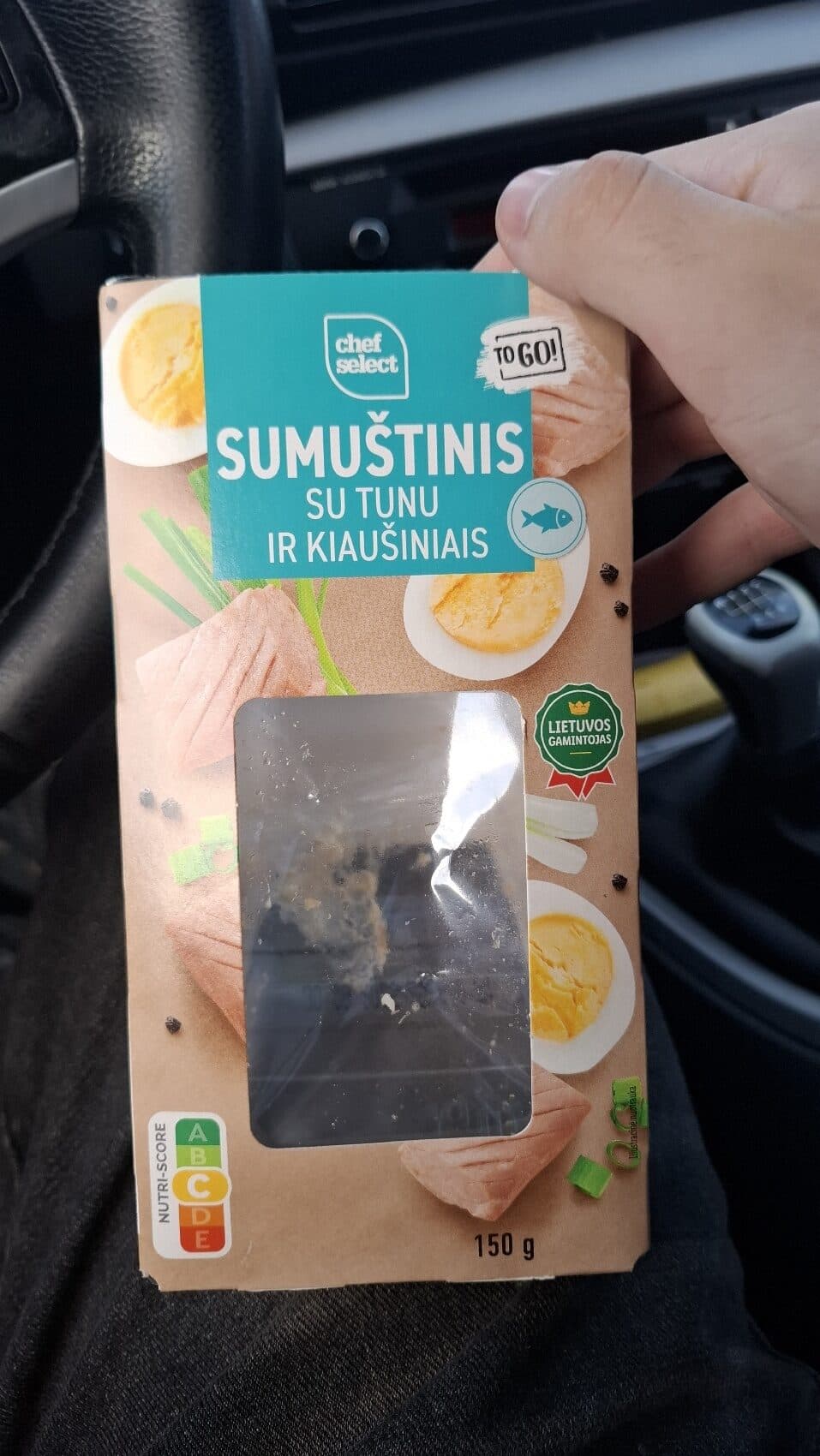 Select & Go Sumuštinius su tunu ir kiaušiniais packshot