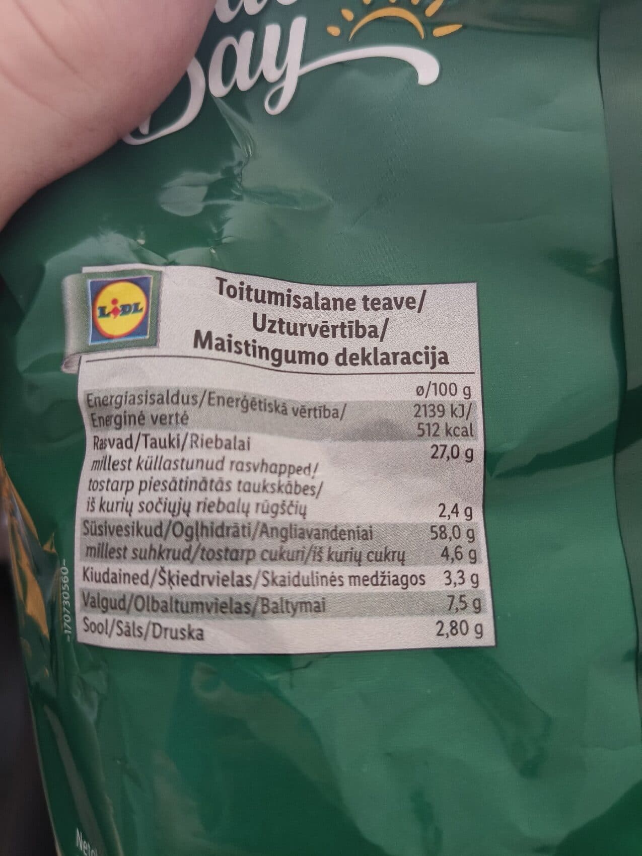 Snack Day Dill Chips packshot