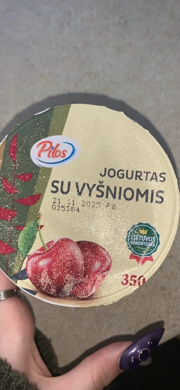 Pilos Jogurtas Su Vyšniomis packshot