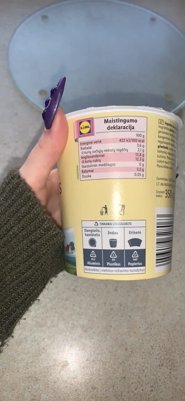 Pilos Jogurtas Su Vyšniomis packshot