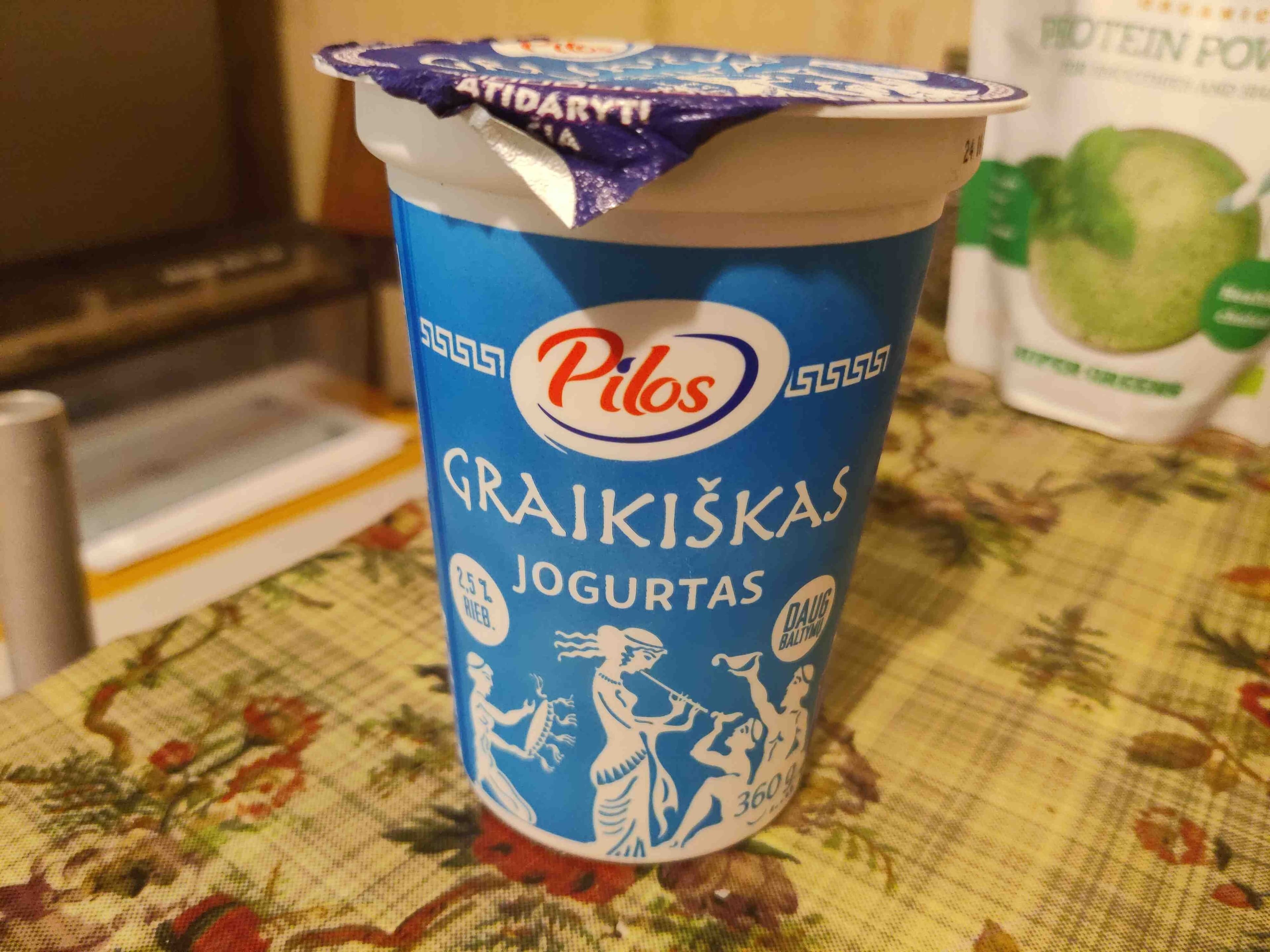 Pilos Graikiškas jogurtas packshot