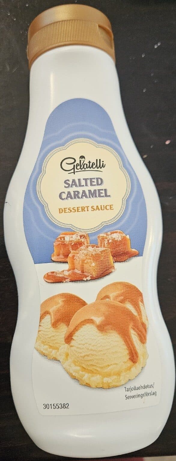 Gelatelli Salted Caramel Dessert Sauce packshot