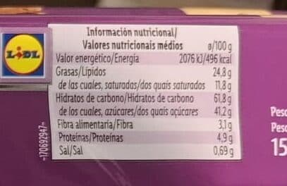 Sondey Dark Chocolate And M&M Cookies packshot
