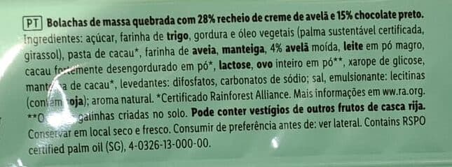 Lidl Cookies Rellenas de crema de avellanas packshot