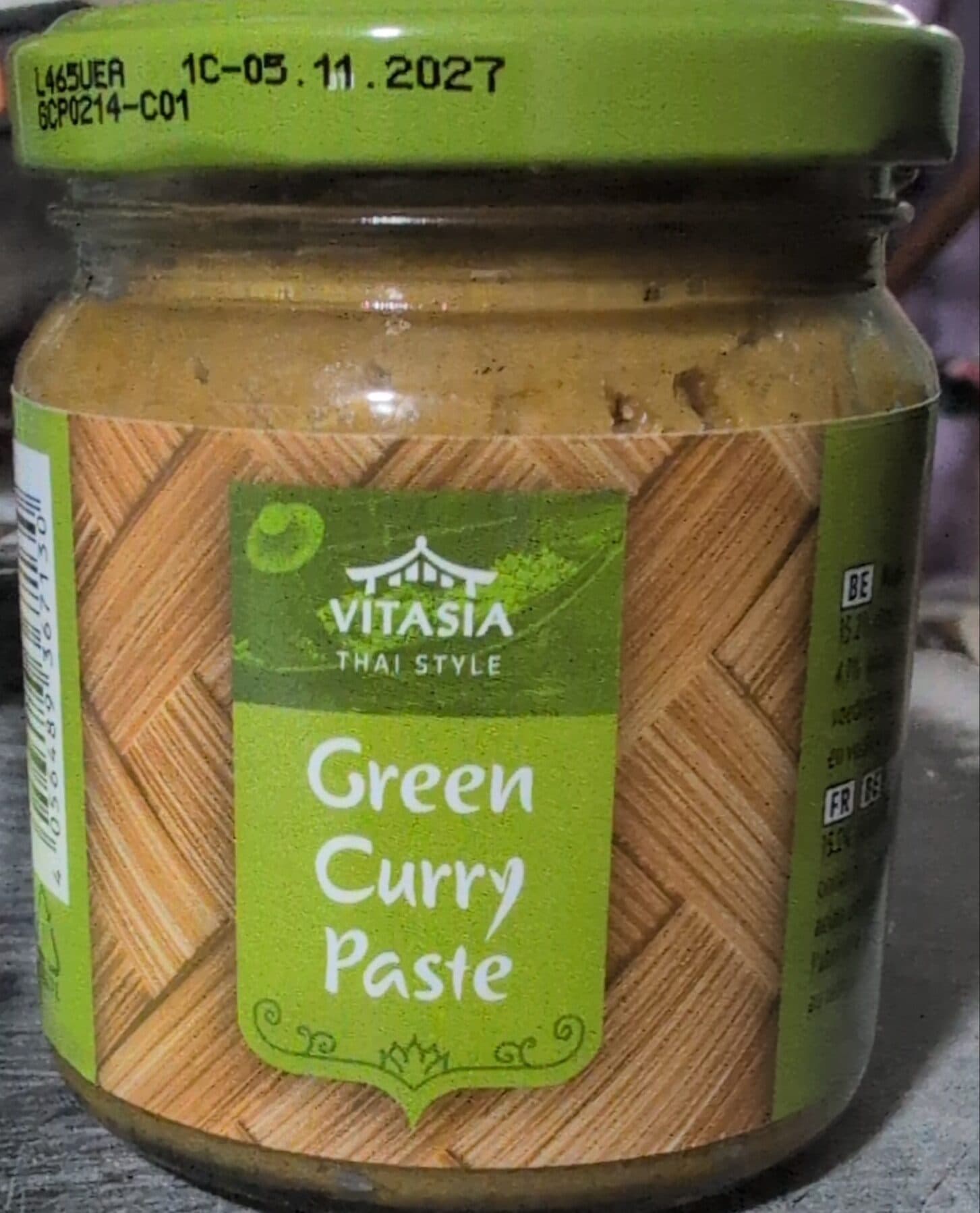 Vitasia Grüne Currypaste packshot