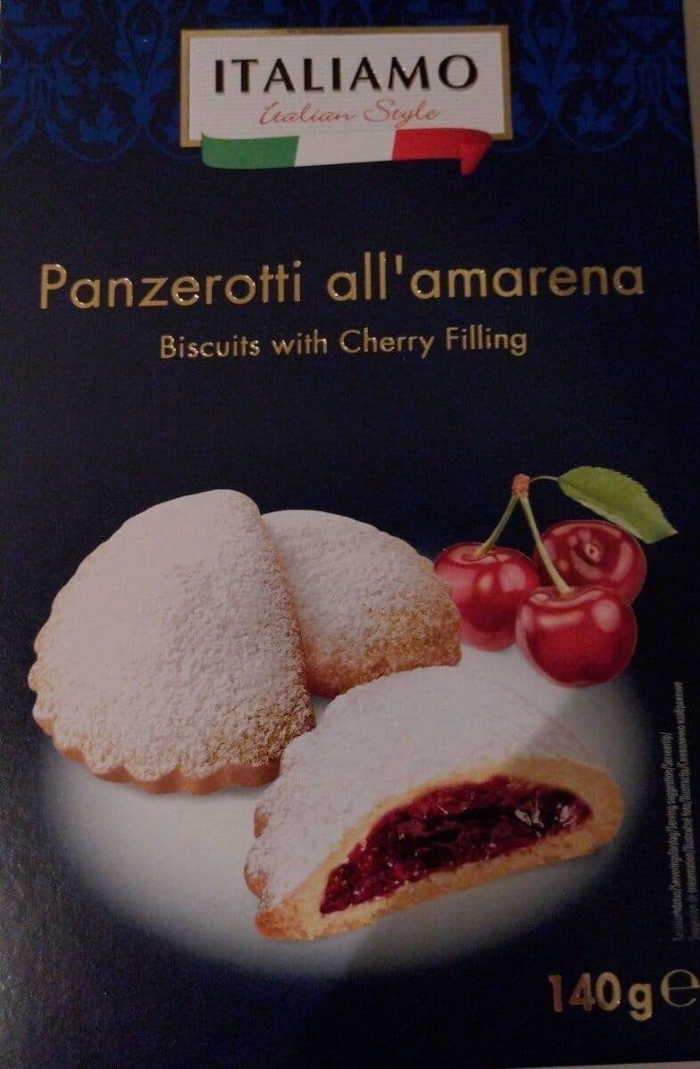 Italiamo Täytetty murotaikinaleivos kirsikkatäytteellä packshot