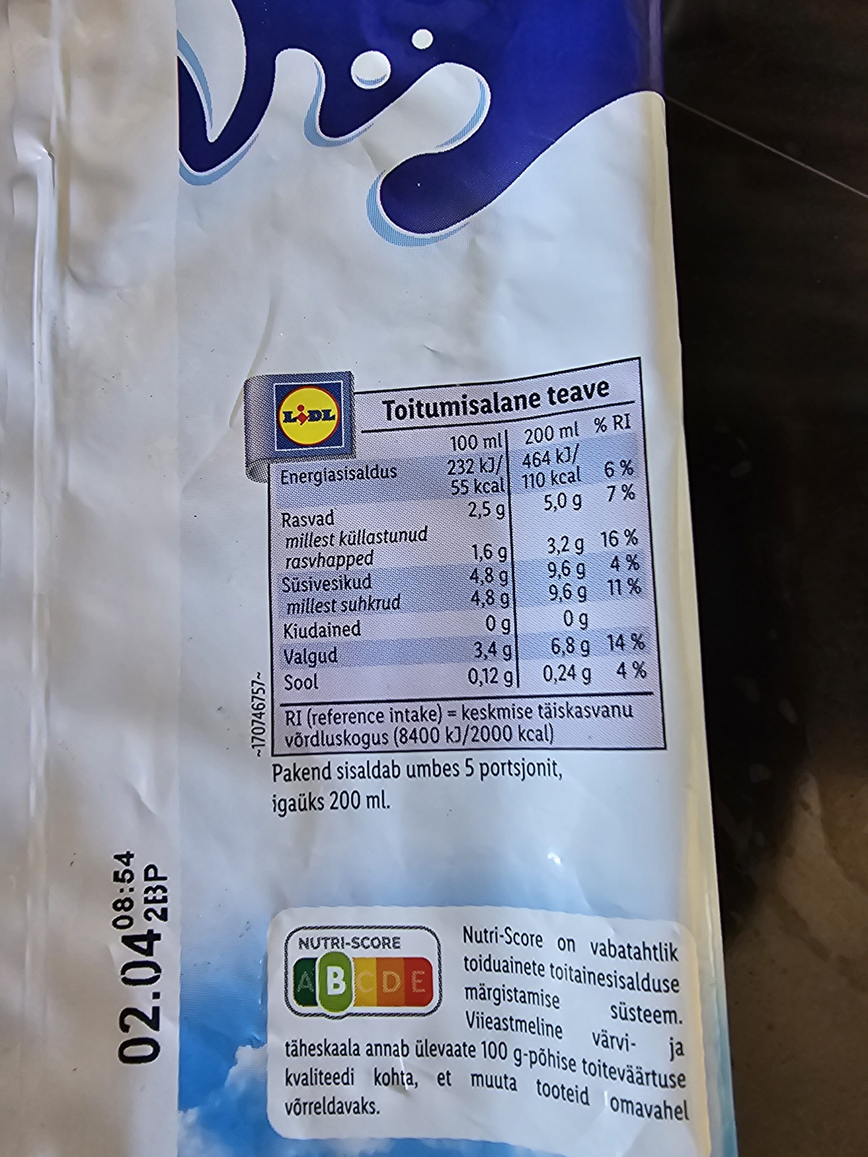 Pilos Piim 2,5 packshot