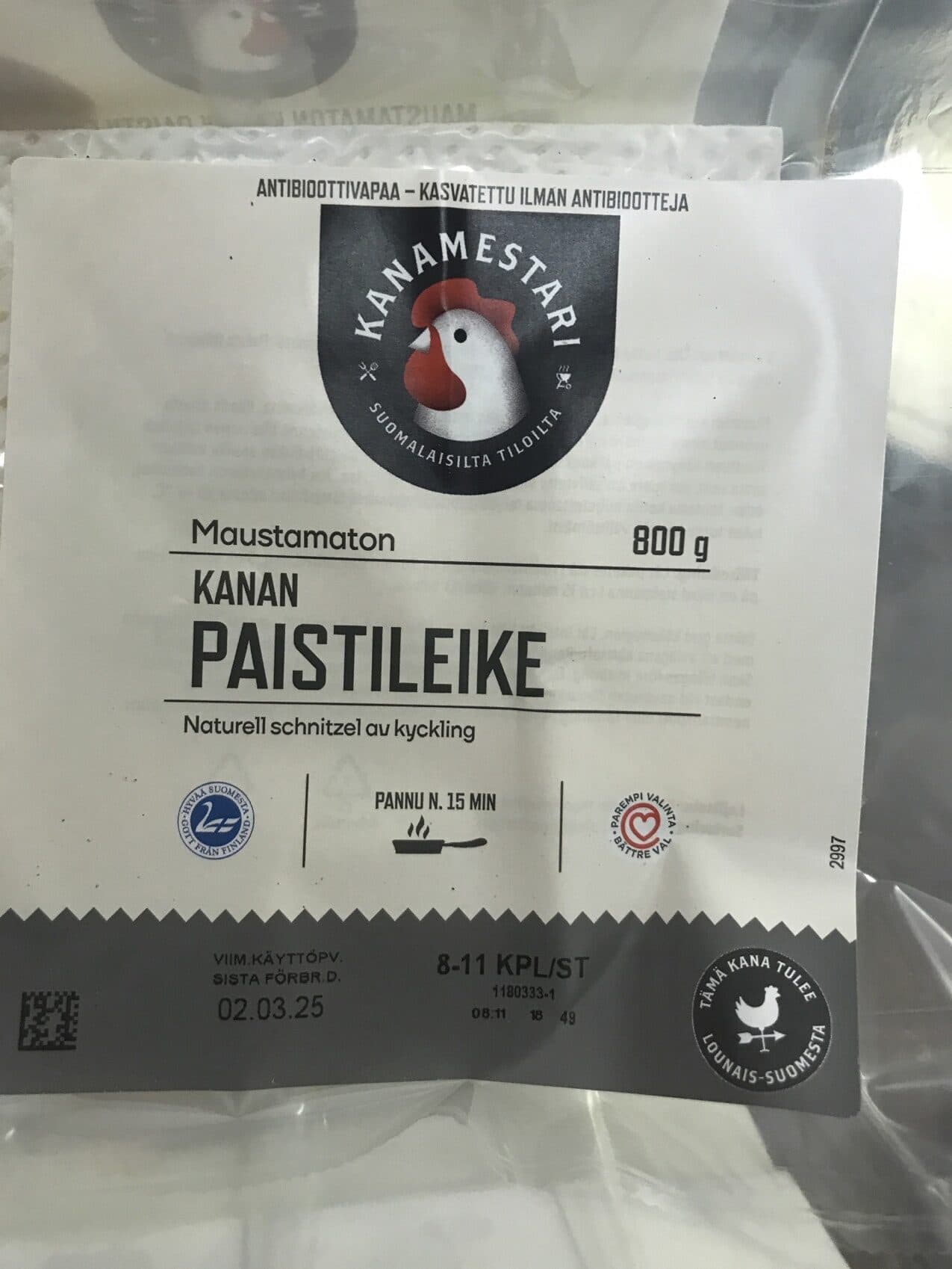 Kanamestari Kanan paistileike packshot