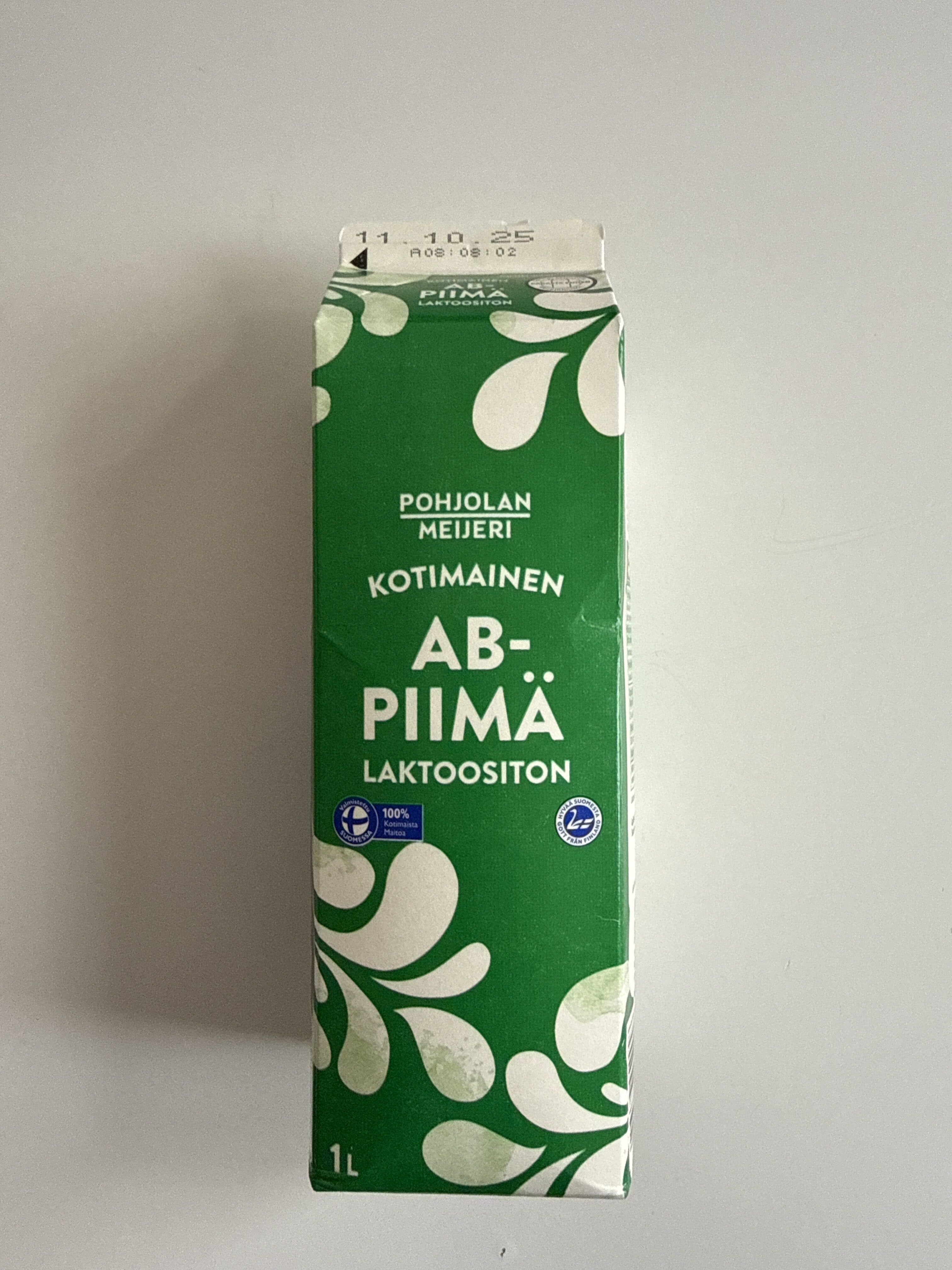 Pohjolan Meijeri Kotimainen AB-Piimä Laktoositon packshot