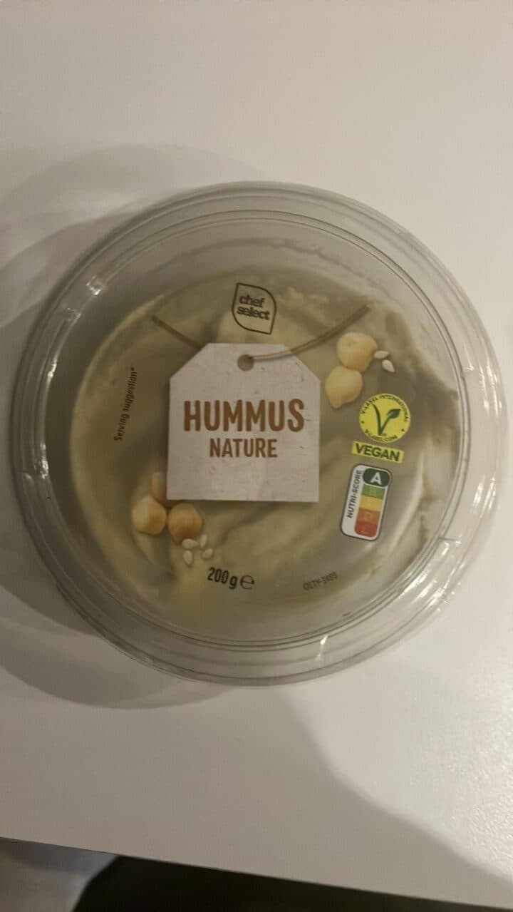 chef select Hummus Nature packshot