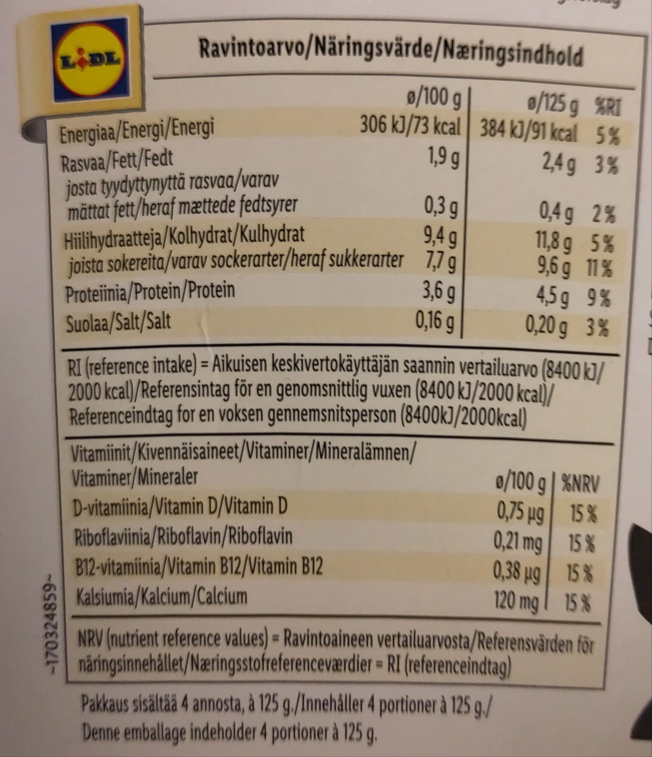 Vemondo Soya Vanilla Flavour packshot