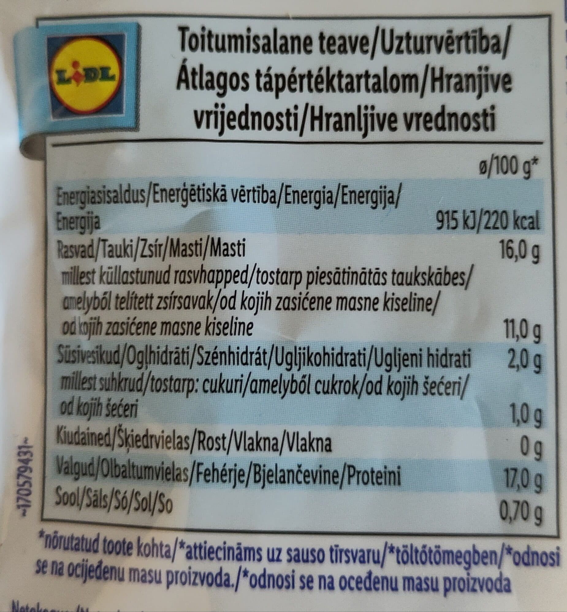 Pilos (Lidl) mini mozzarella packshot