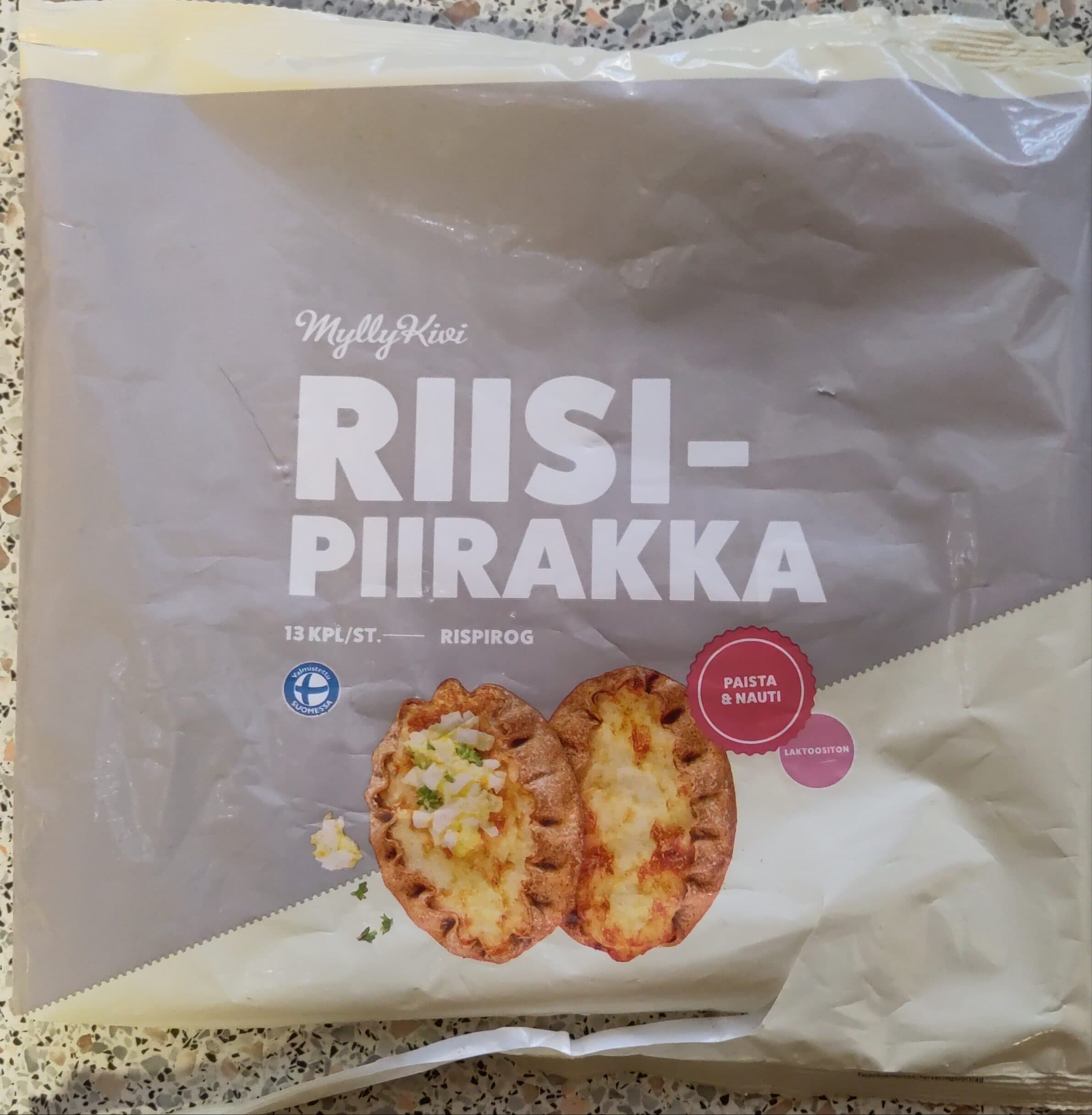 Mylly Kivi Riisipiirakka packshot