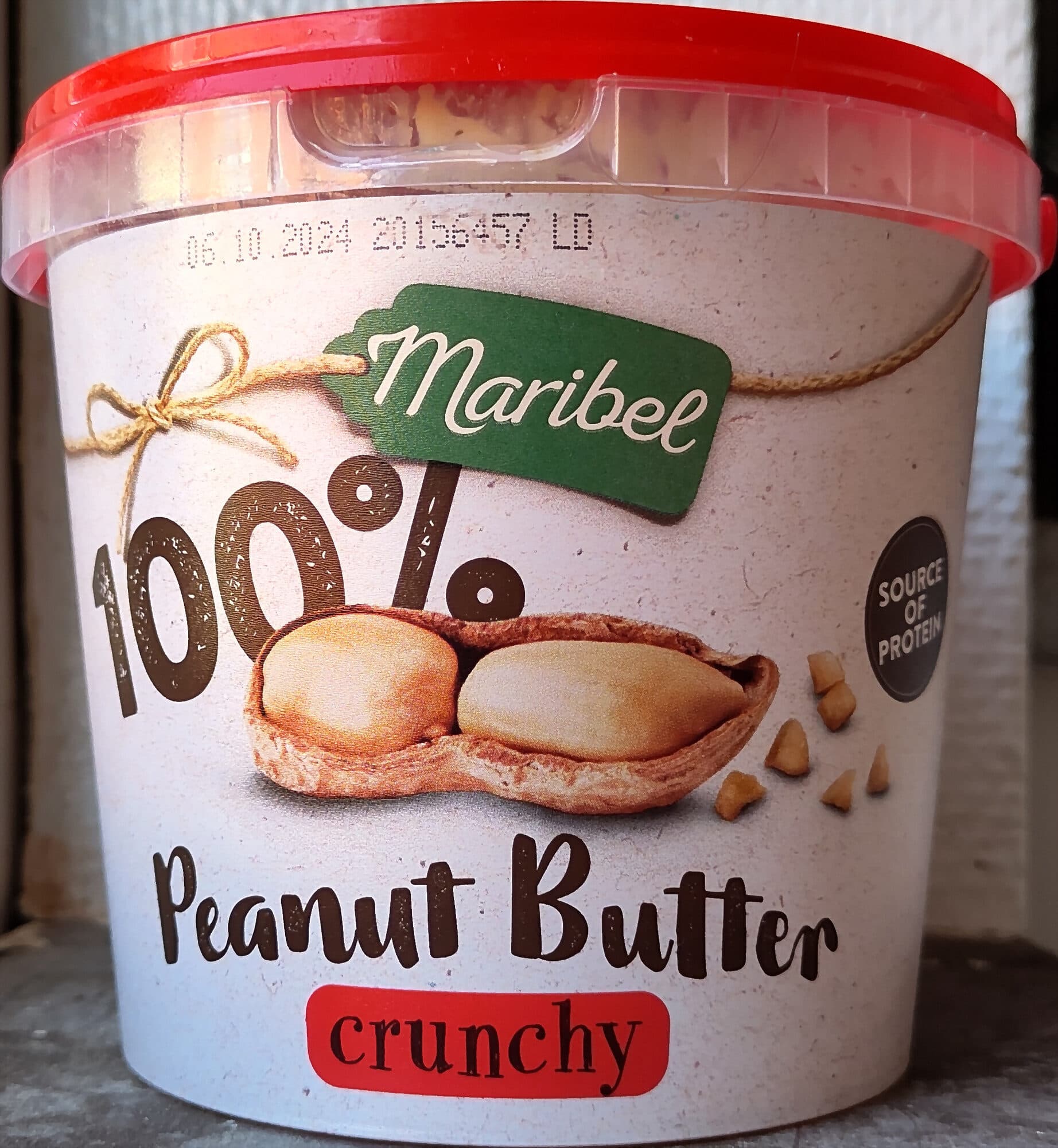 Maribel 100% Peanut Butter, crunchy packshot
