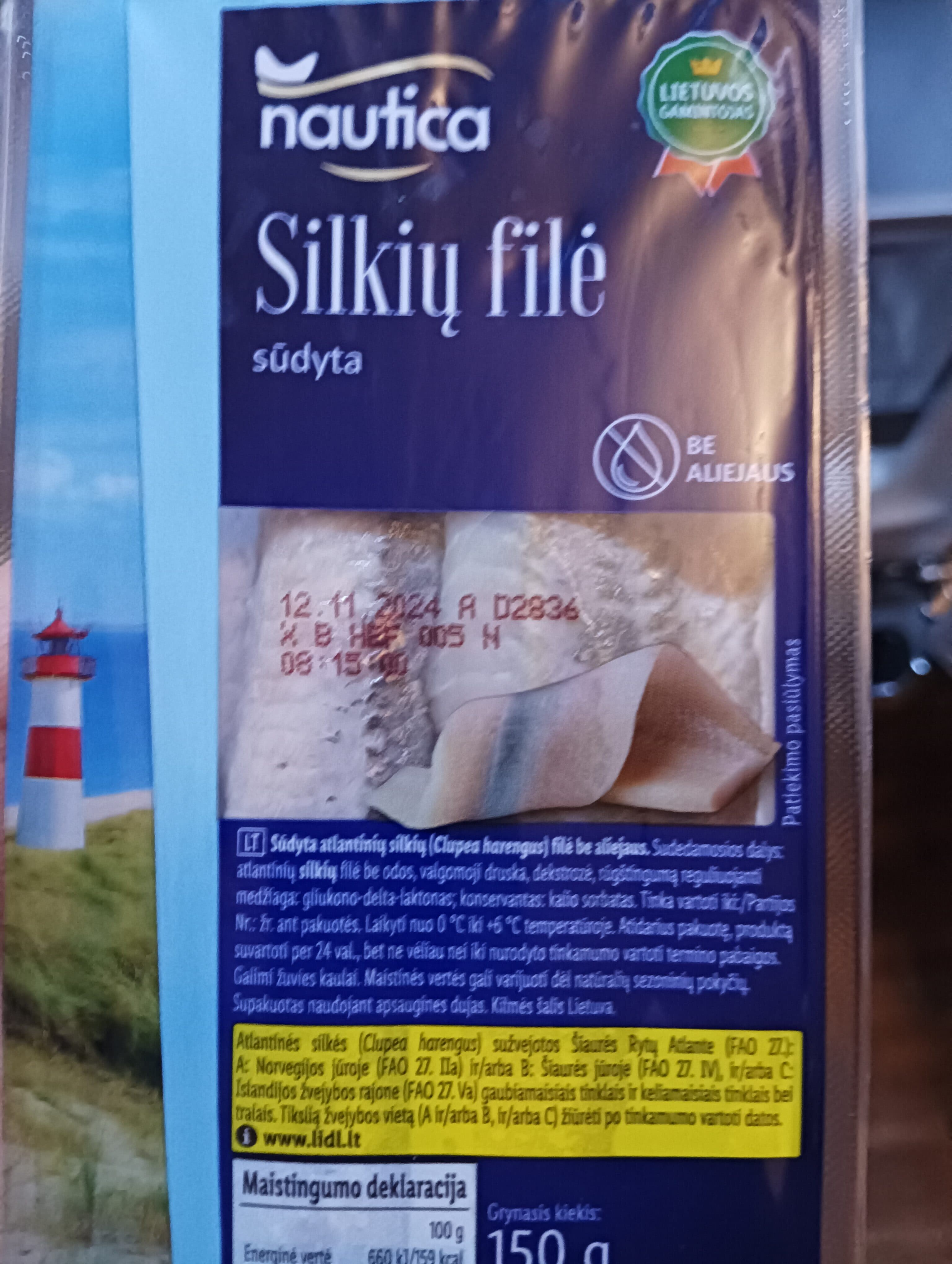 Nautica Silkių Silkių Filė Be Aliejus packshot