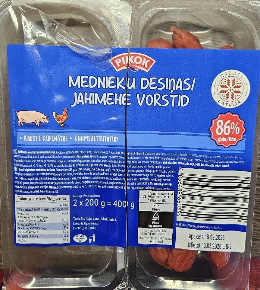 Pikok Lidl Mednieku Desiņas packshot