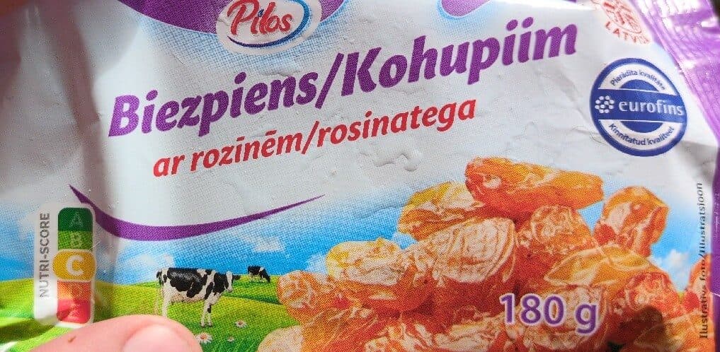 Pilos Curd With Raisins packshot