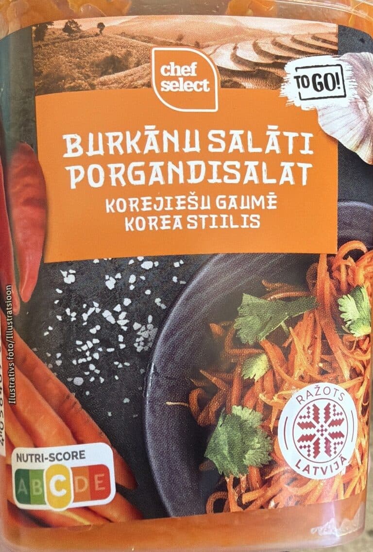 chef select Porgandisalat packshot