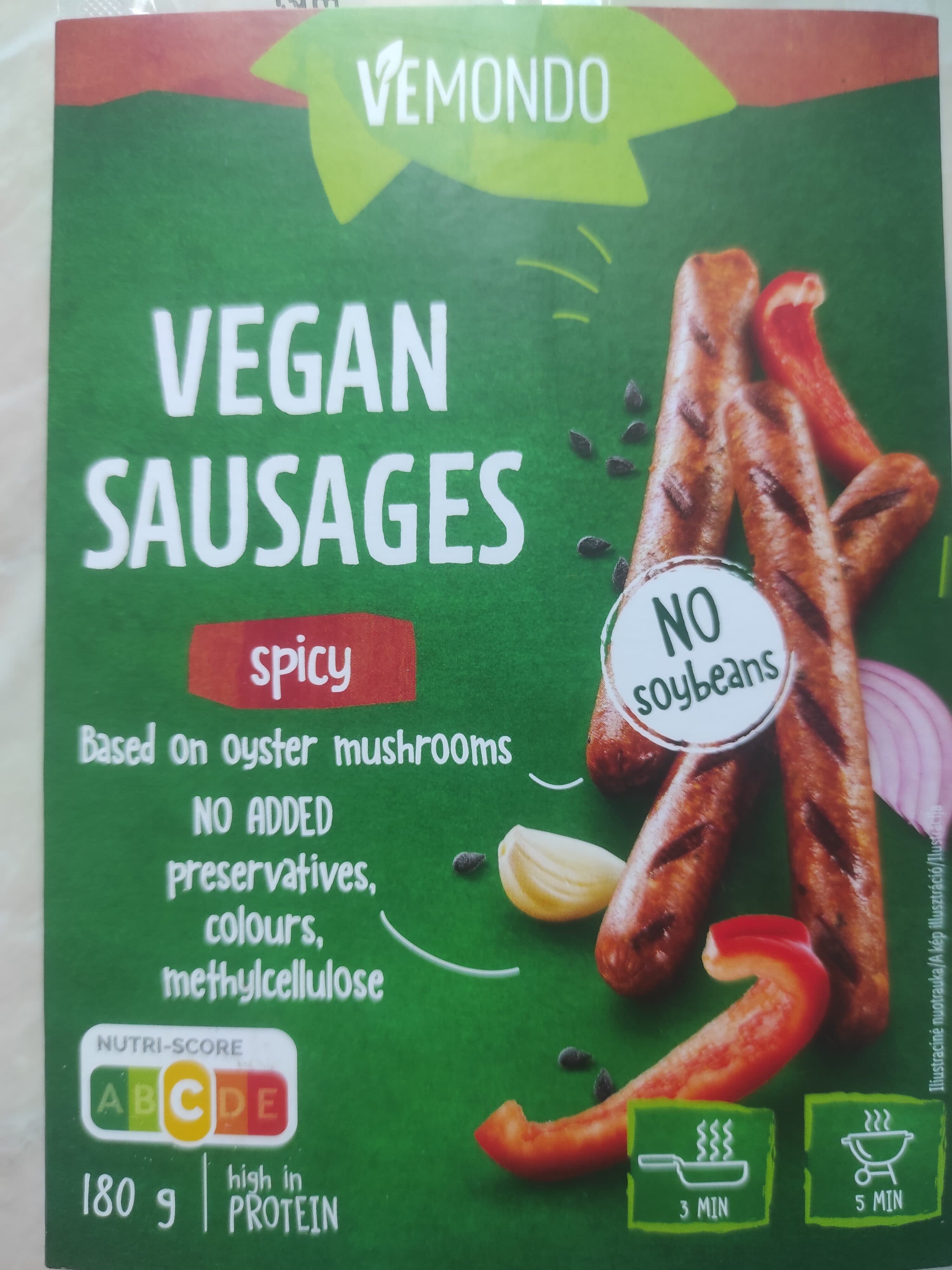 vemondo (Lidl) veganske kobasice packshot