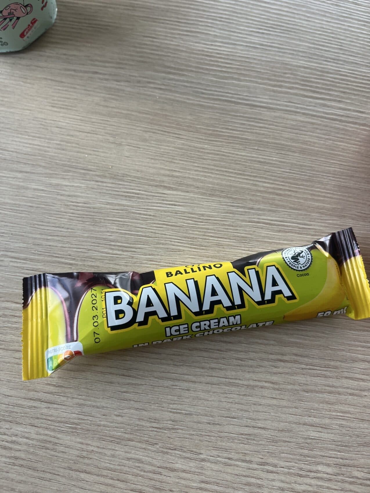 Ballino Banana Ice Cream packshot