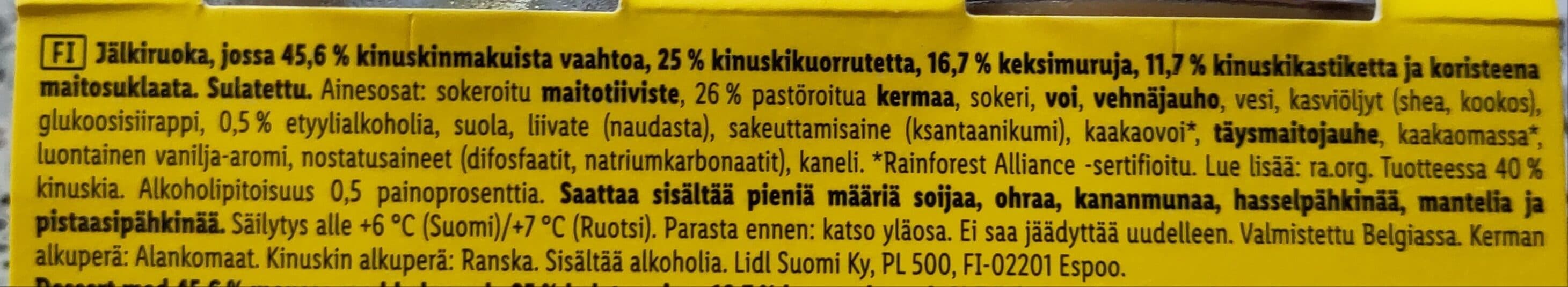 El Tequito Kinuski mousse jälkiruoka packshot