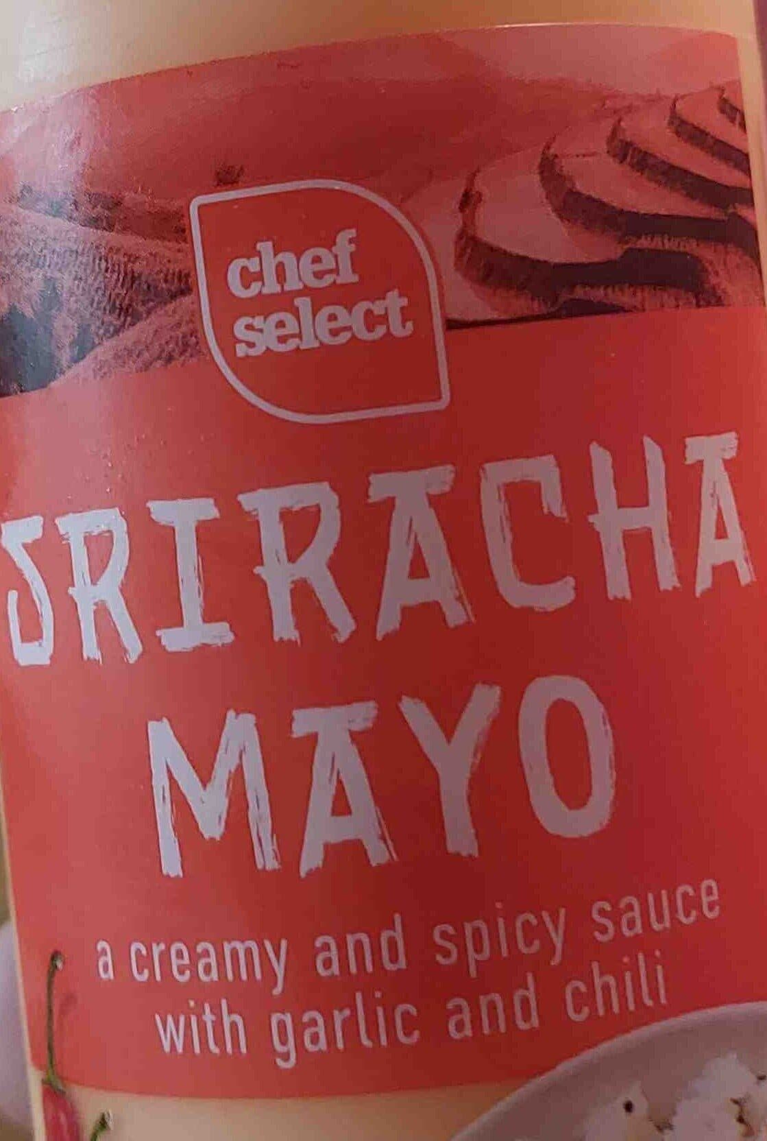 Chef select Sriracha mayo packshot