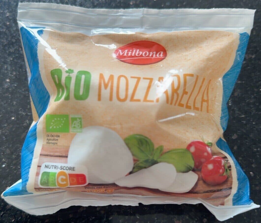Milbona mozzarella packshot