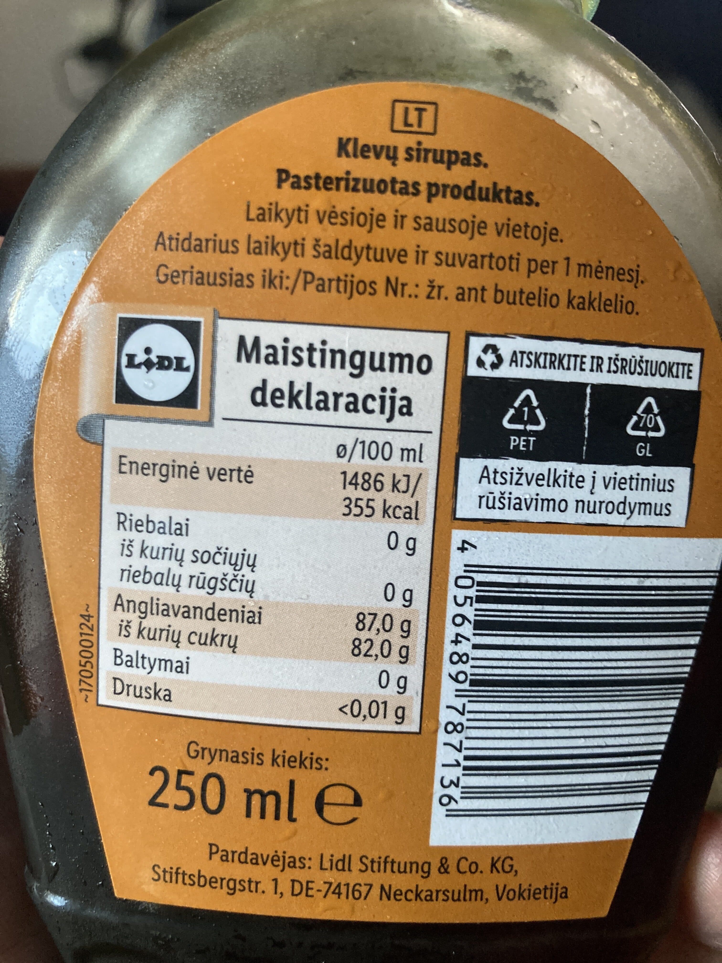 Maribel Dark Maple Syrup packshot