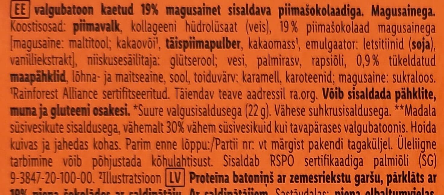 Lidl Proteinbar Peanut Geschmack packshot