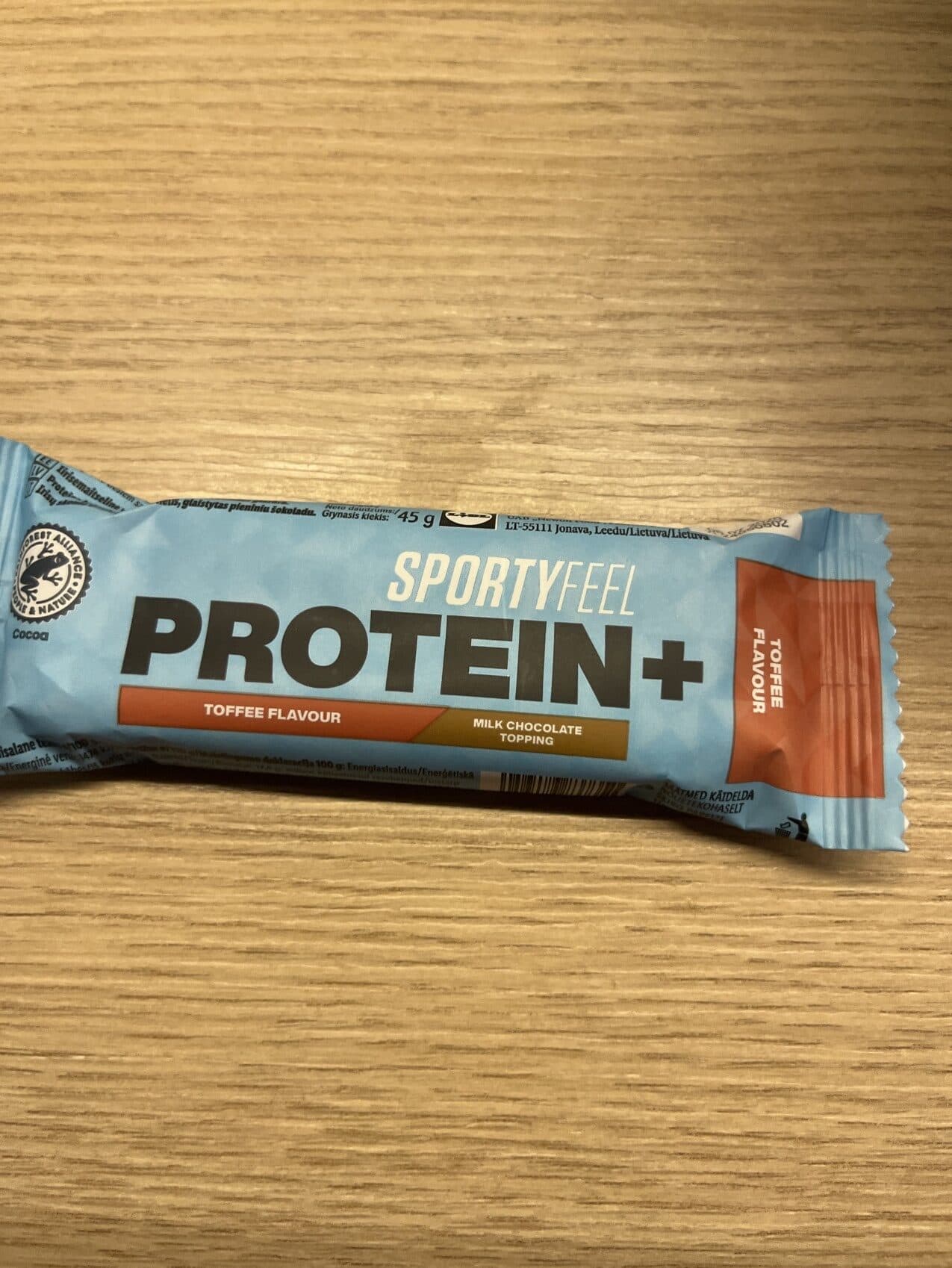 SPORTYFEEL PROTEIN+ TOFFEE FLAVOUR packshot
