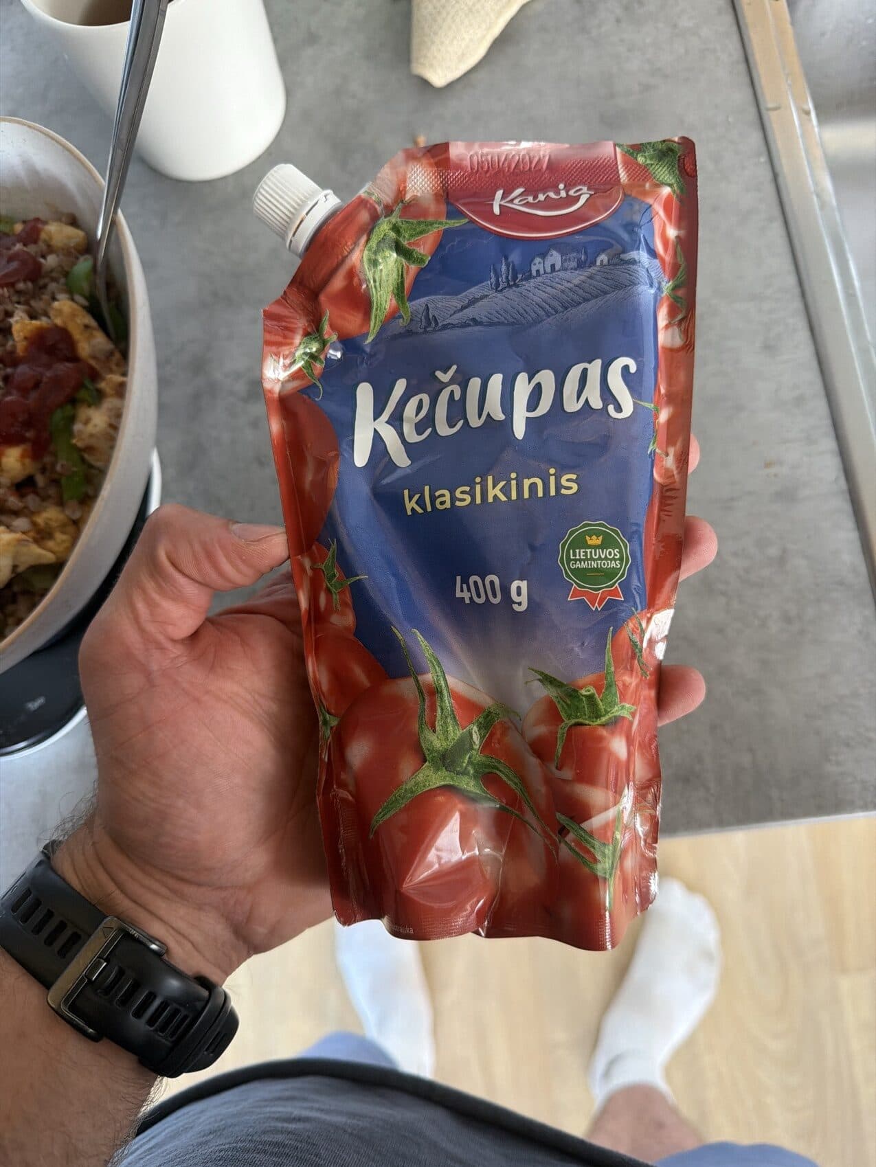 Kania Kečupas packshot