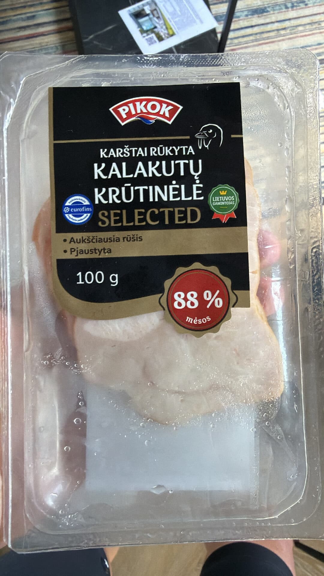 Pikok Karštai Rūkyta Kalakutų Krūtinėlė "Selected" packshot