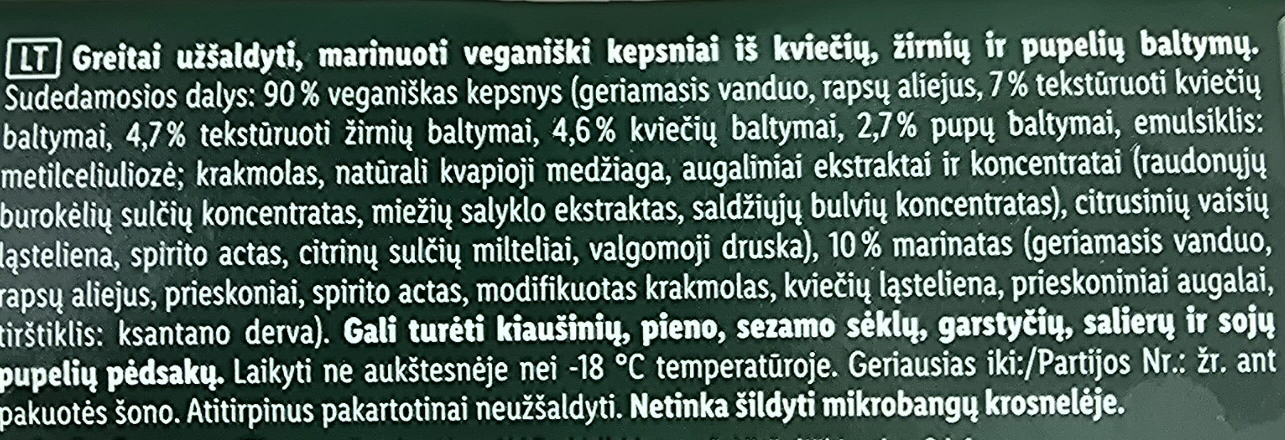Vemondo Veganški Klepsiniai packshot