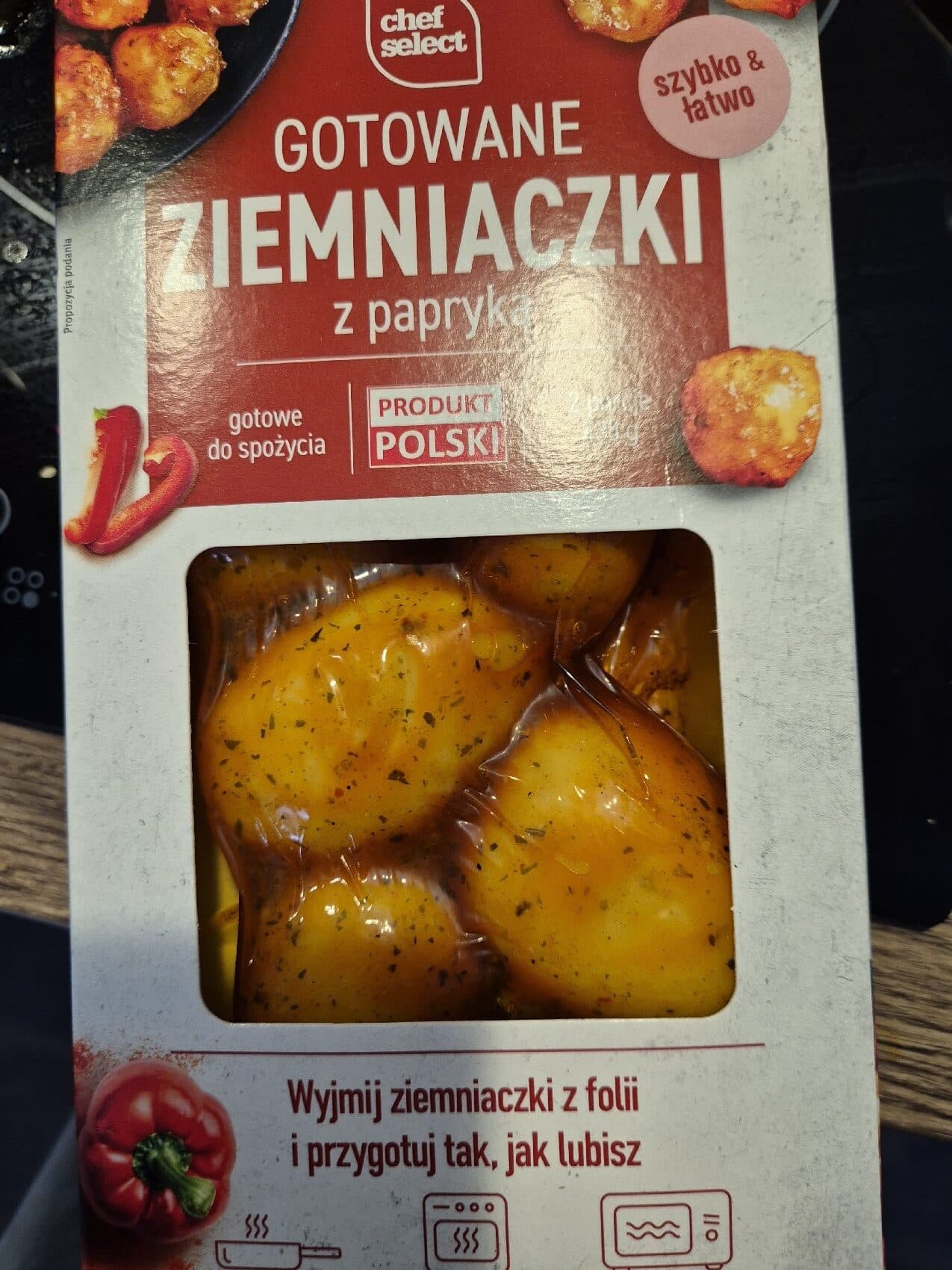 Chef Select Gotowane Ziemniaczki Z Papryka packshot