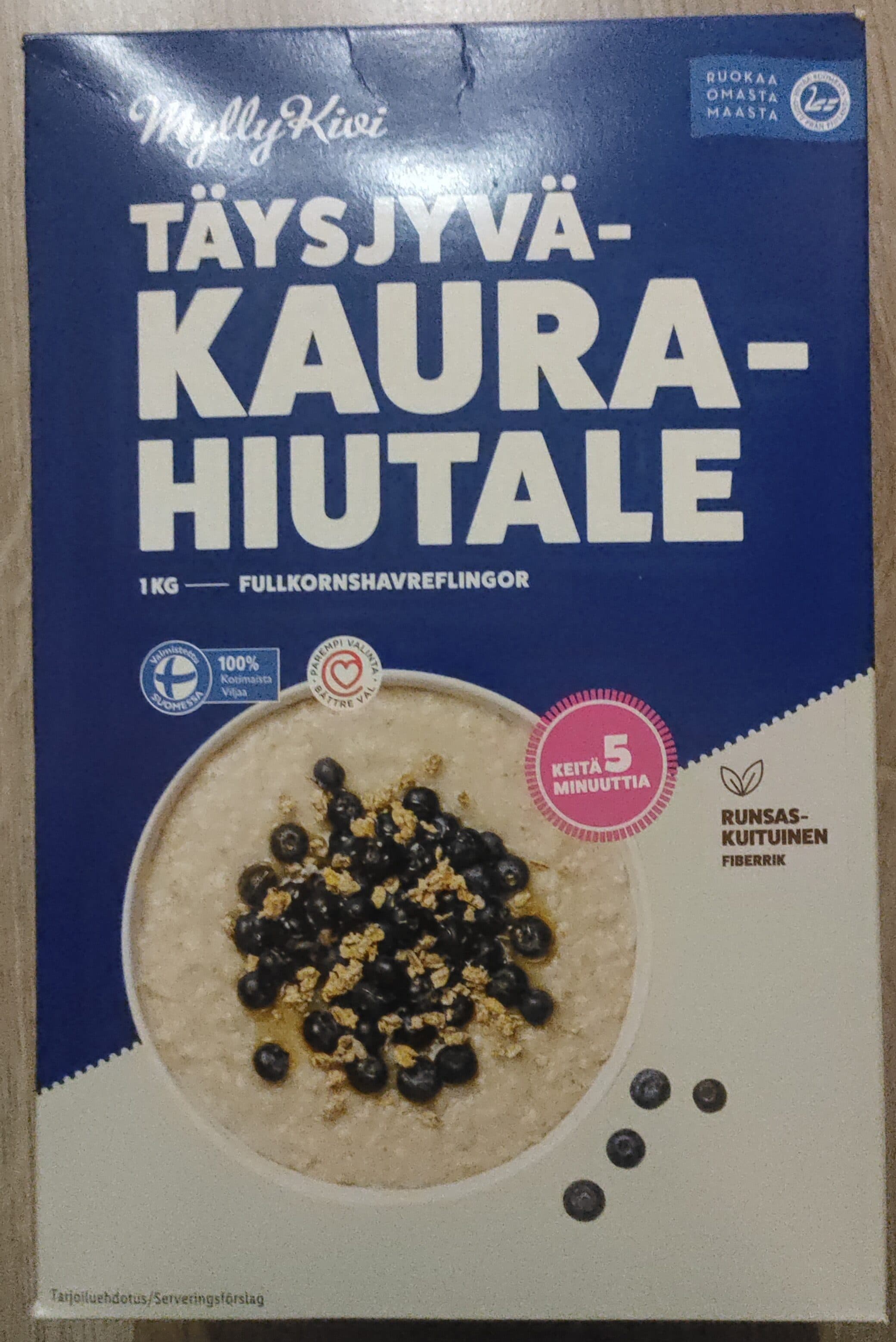 Lidl kaurahiutale packshot
