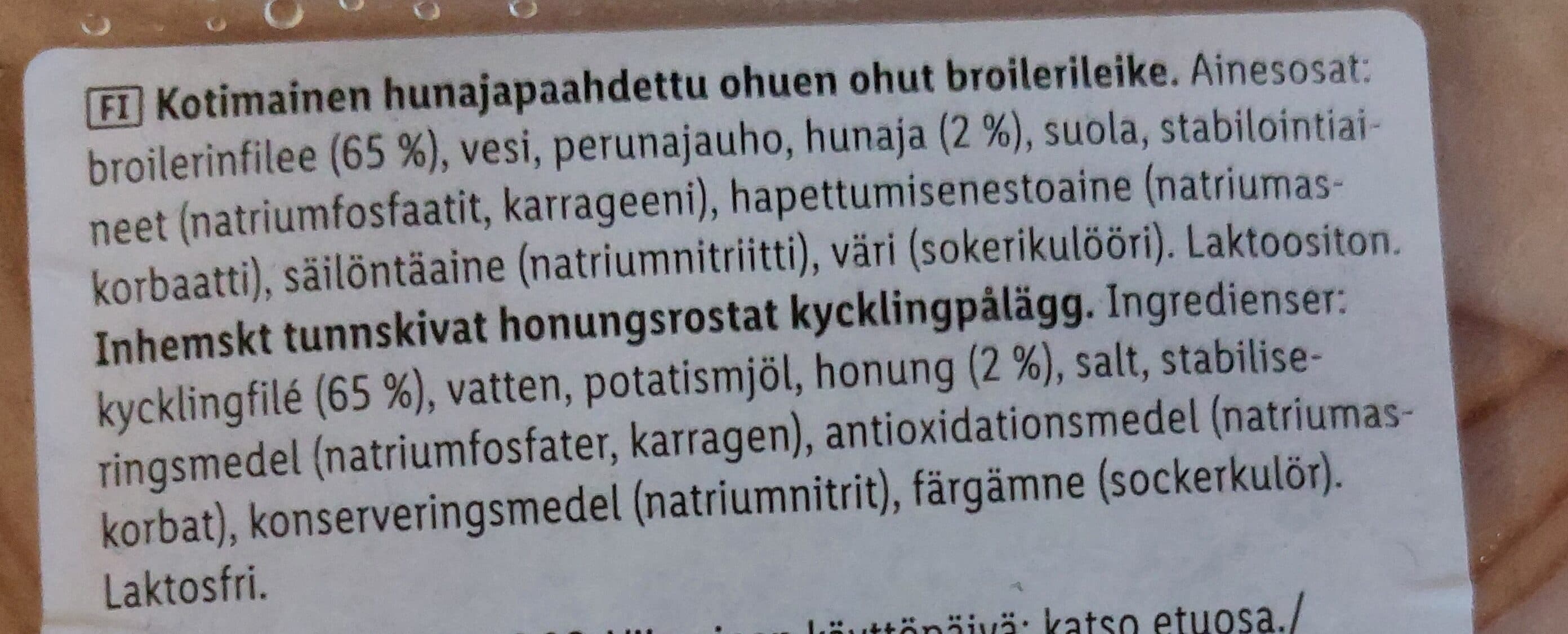 Kartanon Hunajapaahdettu Kanaleike packshot