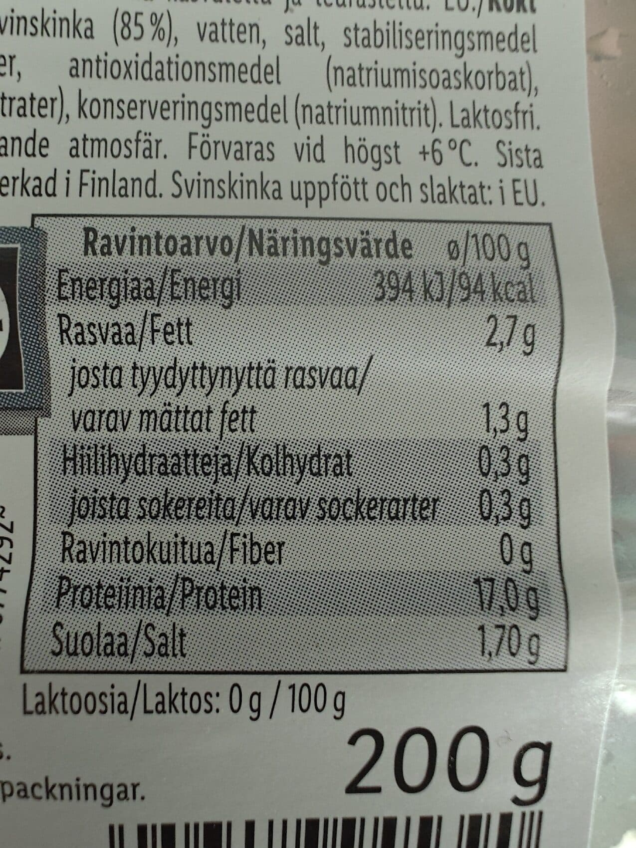 Dulano Ohut Keittokinkku packshot