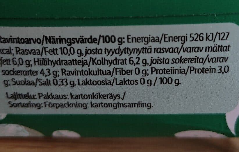 Pohjolan Meijeri Ruokakerma 10% packshot