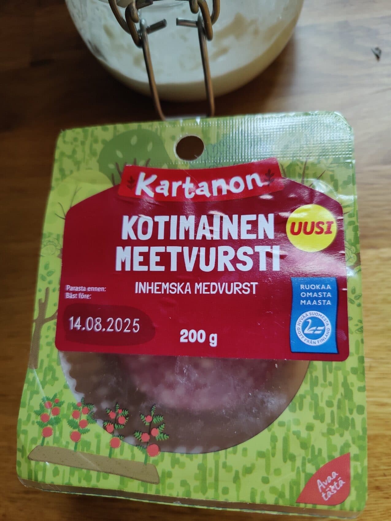 Kartanon Kotimainen Meetvursti packshot