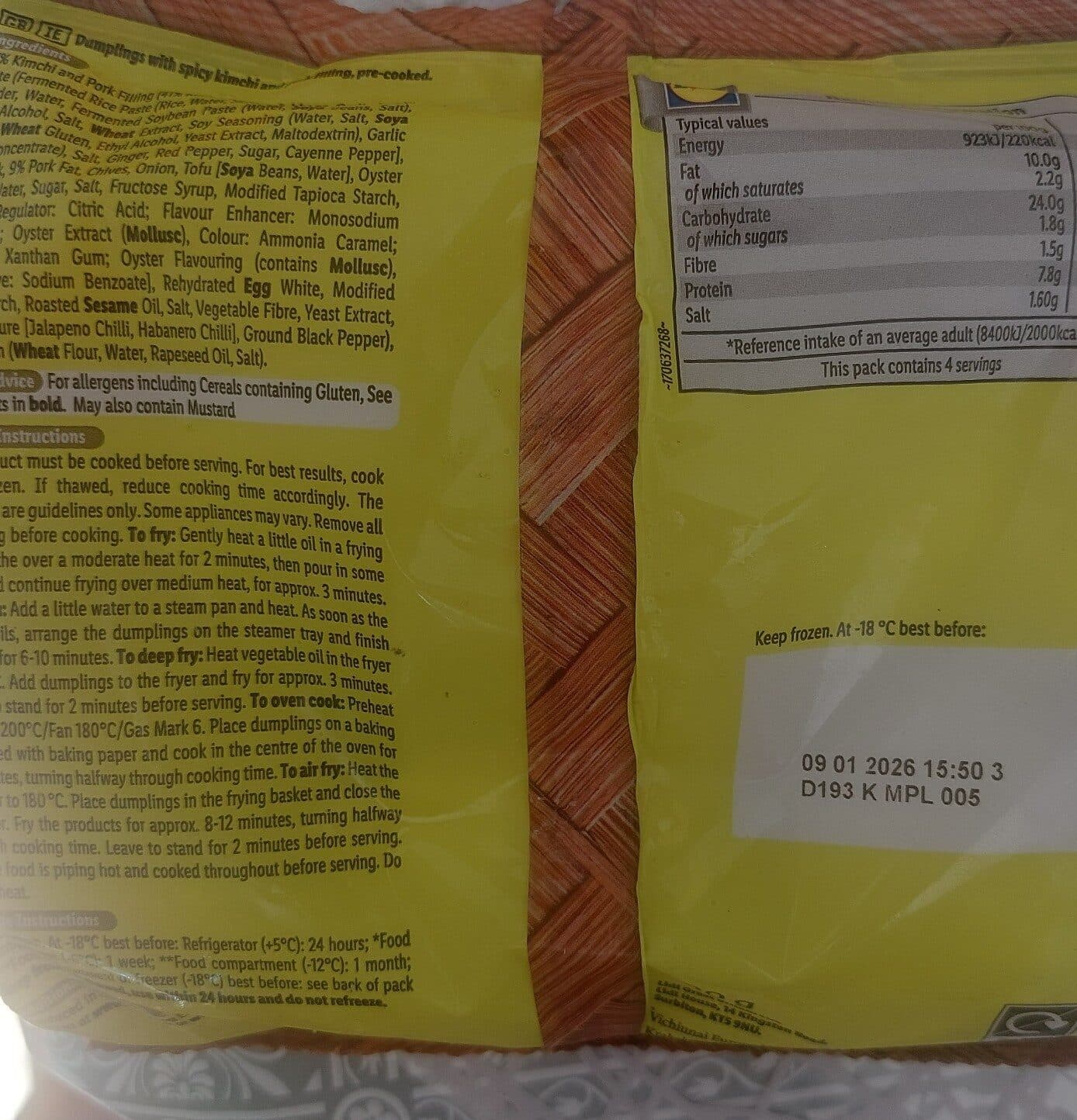 Vitasia Gyoza packshot