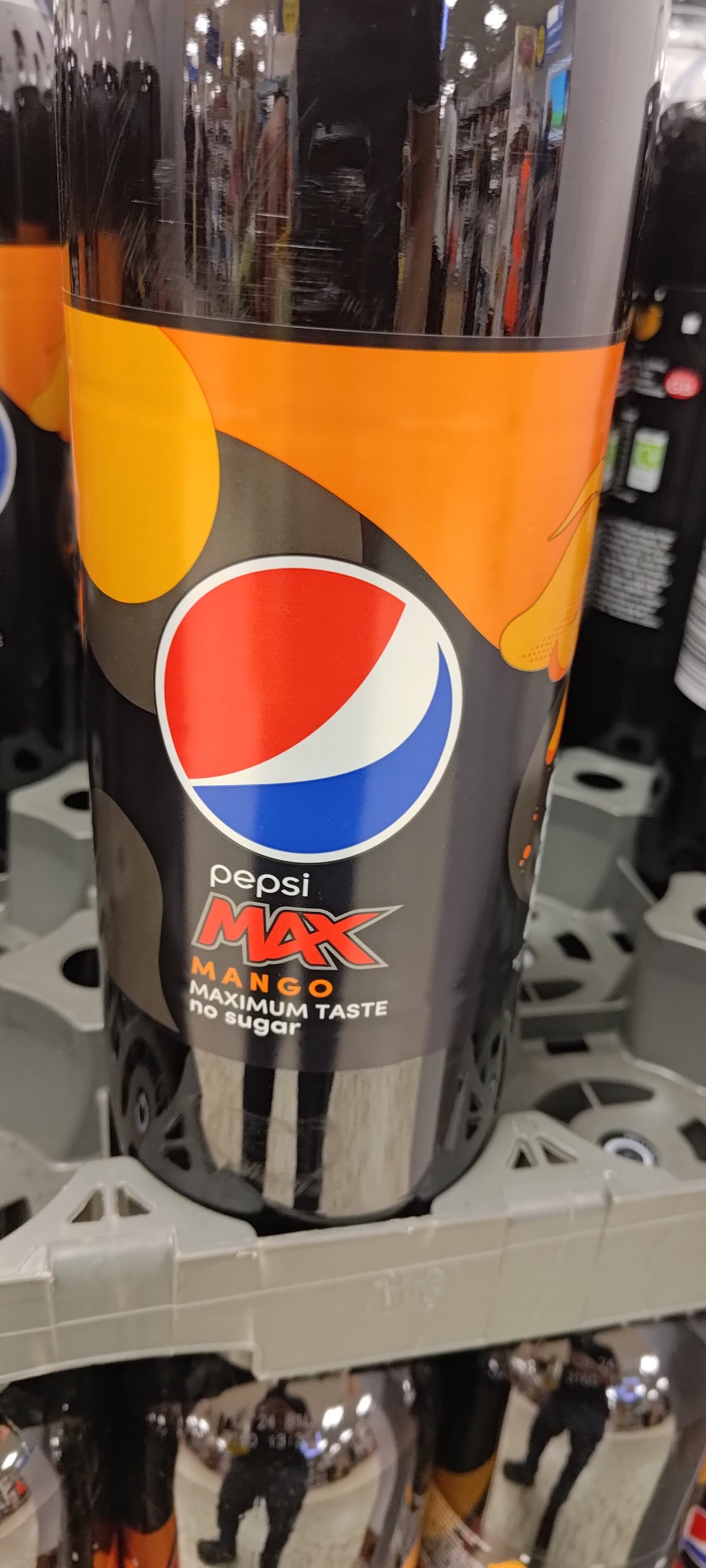 pepsi Pepsi max mango packshot