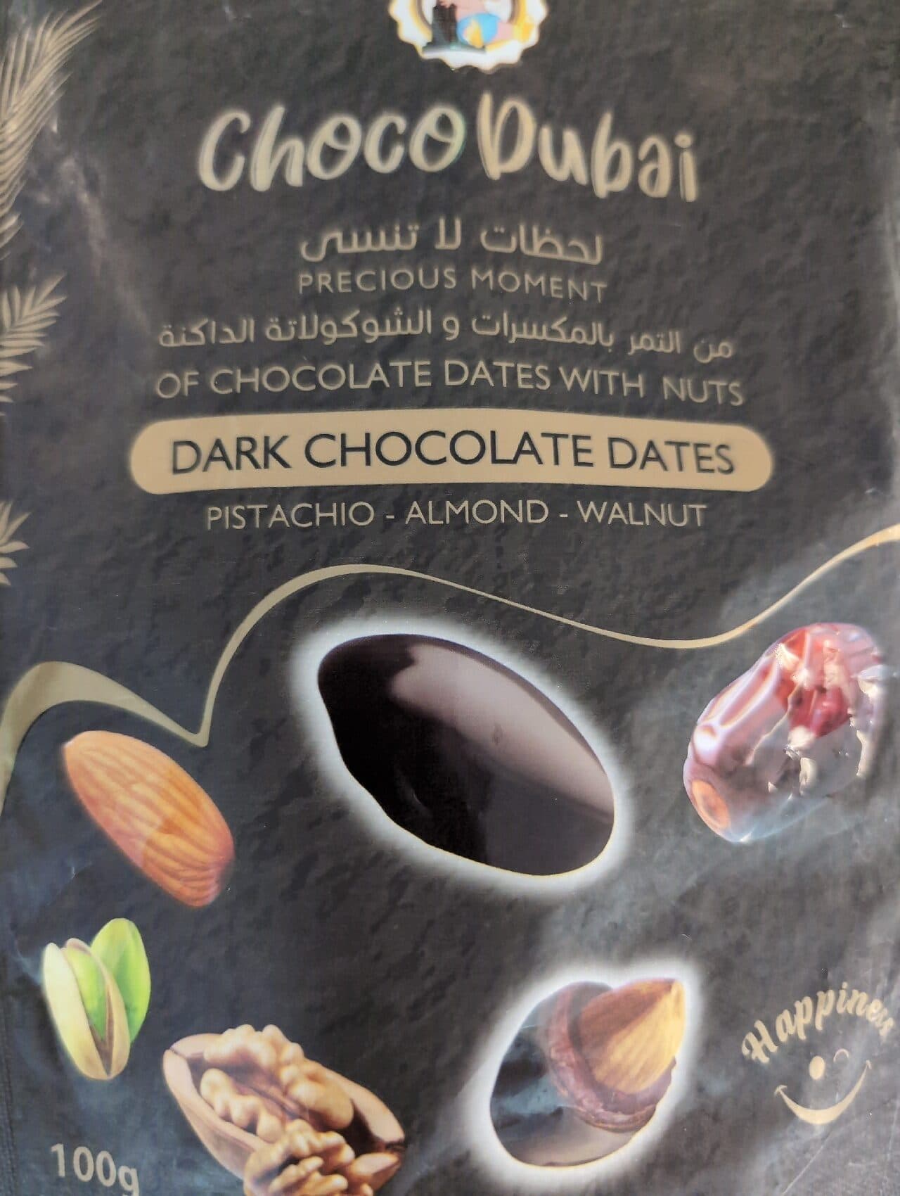Choco Dubai Dark Chocolate Dates packshot
