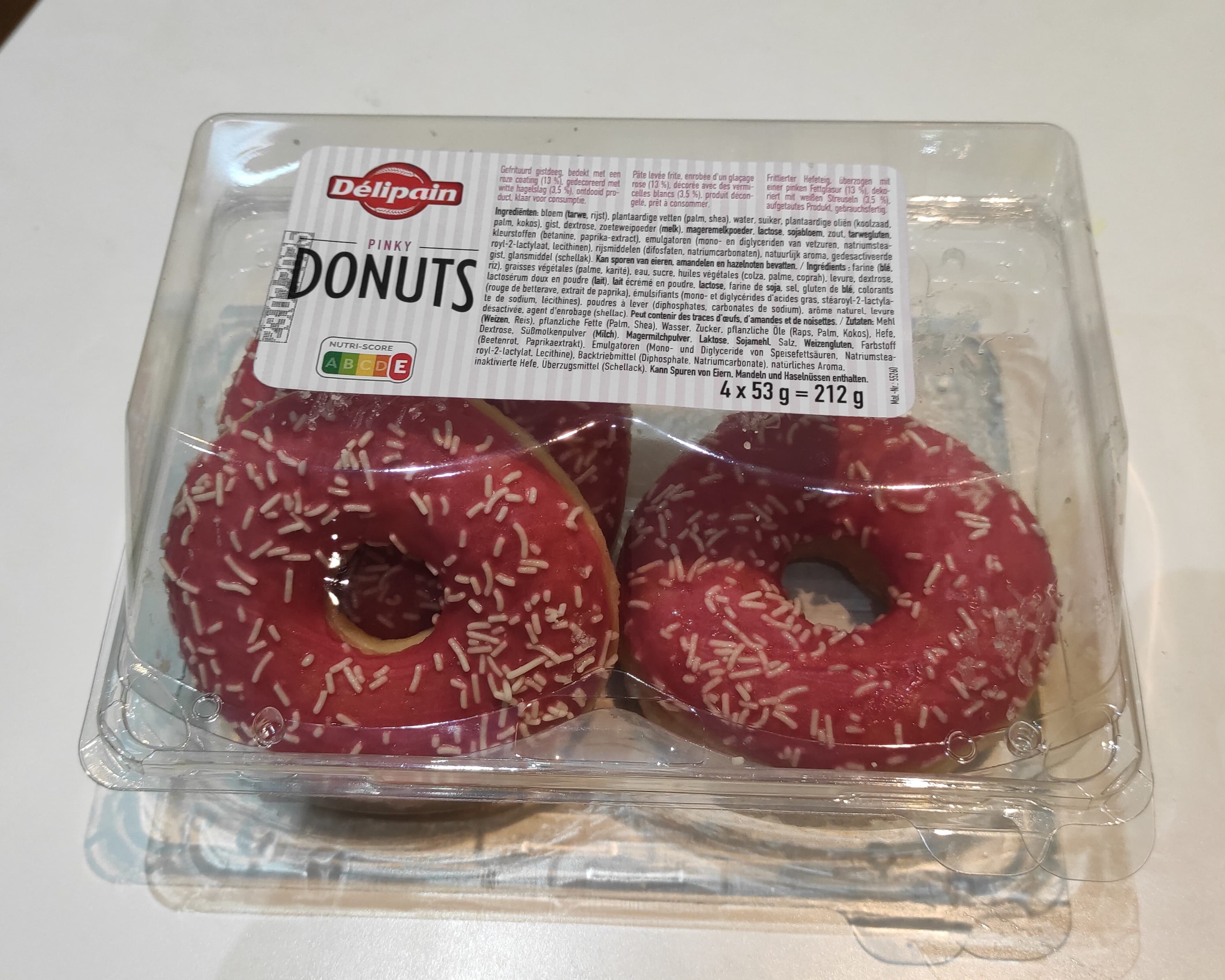 Délipain Pinky Donuts packshot